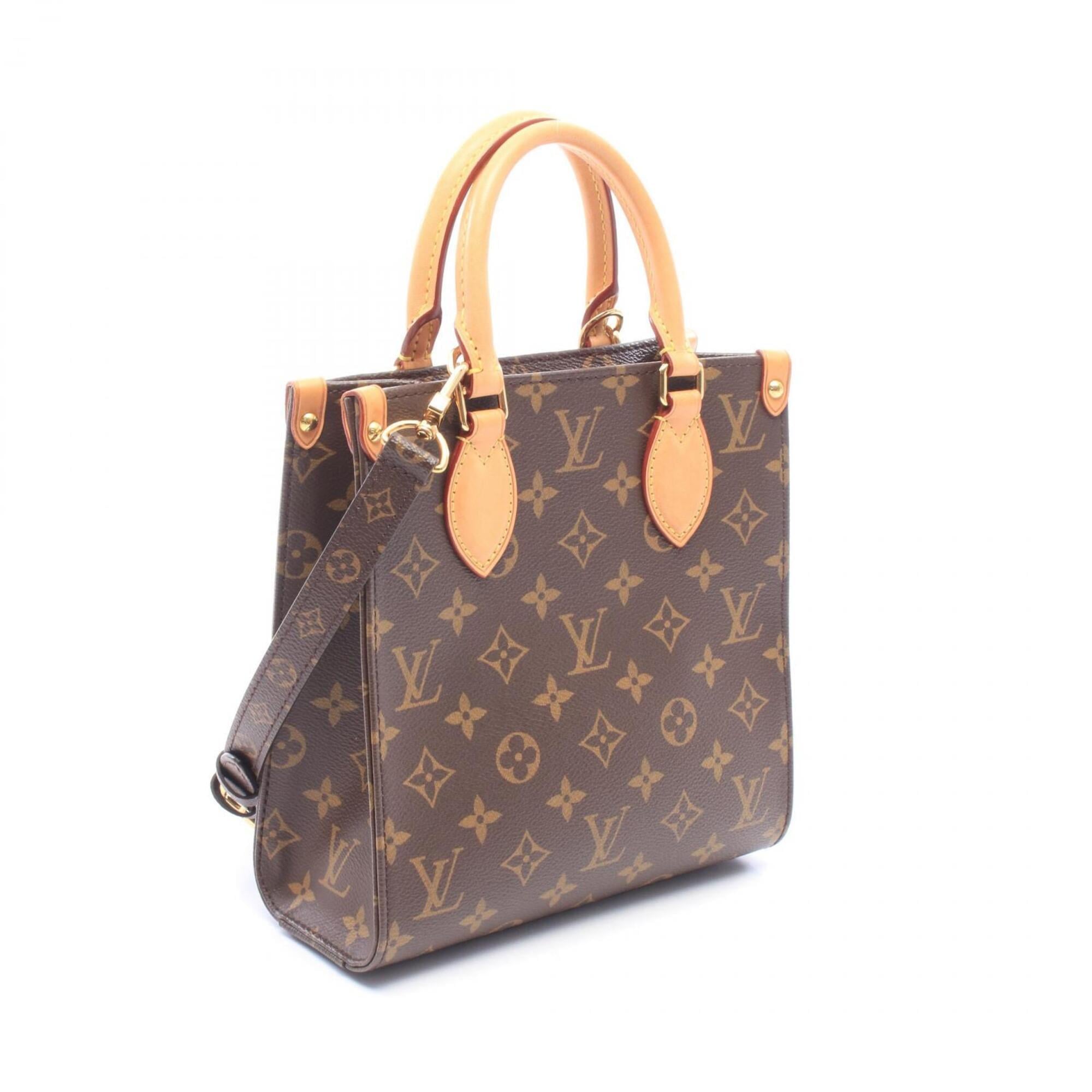 Louis Vuitton Brown Pvc Leather Handbag (Pre-Owned)