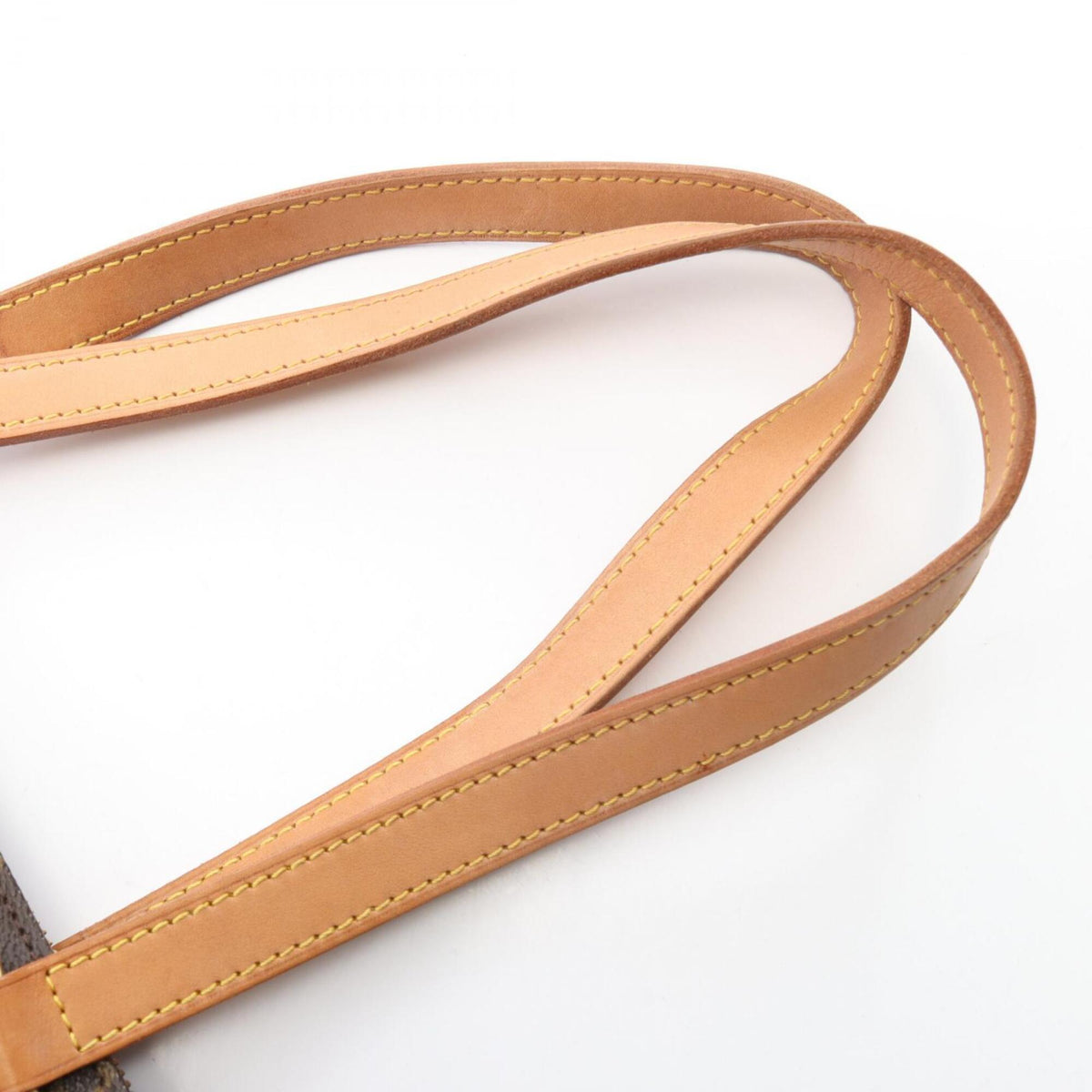 Louis Vuitton Brown Coated Canvas Pvc Monogram Leather Handbag Shoulder Bag (Pre-Owned)