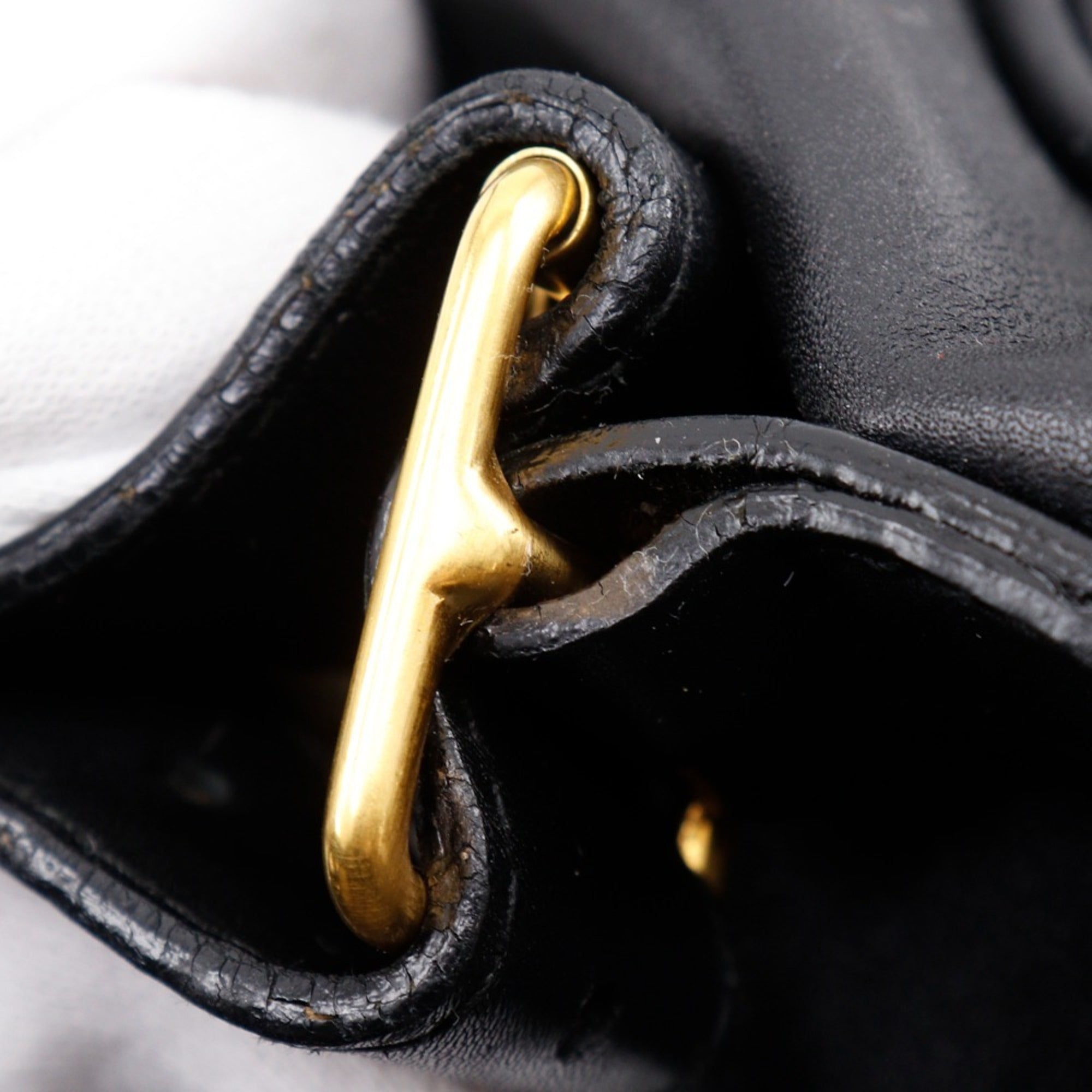 Gucci Black Leather Backpack (Pre-Owned)