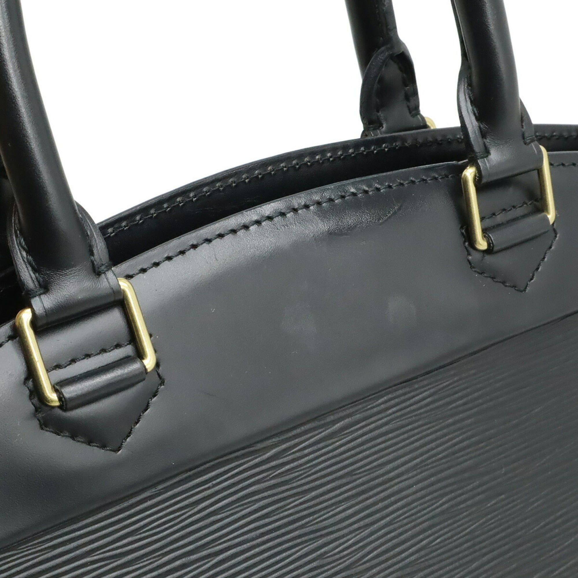 Louis Vuitton Noir Epi Leather Handbag (Pre-Owned)
