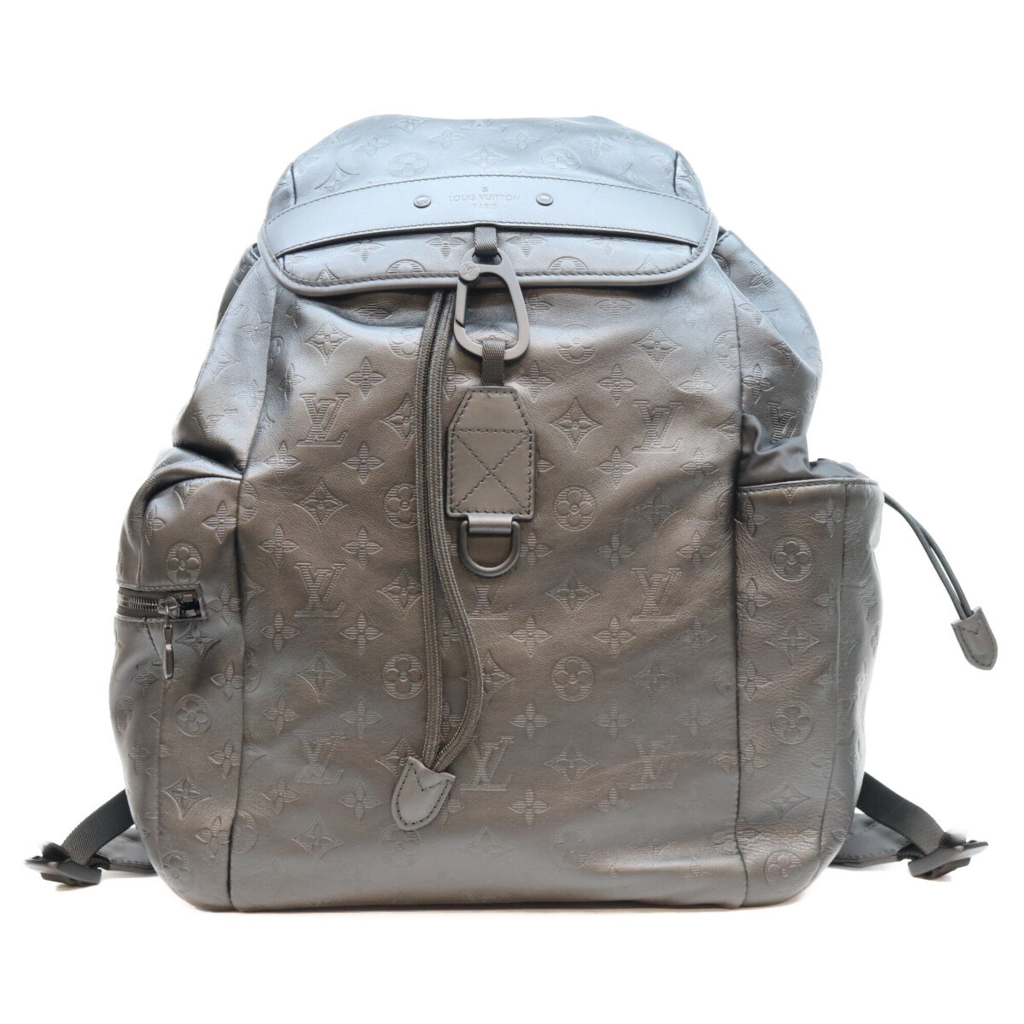 Louis Vuitton Black Monogram Shadow Backpack (Pre-Owned)