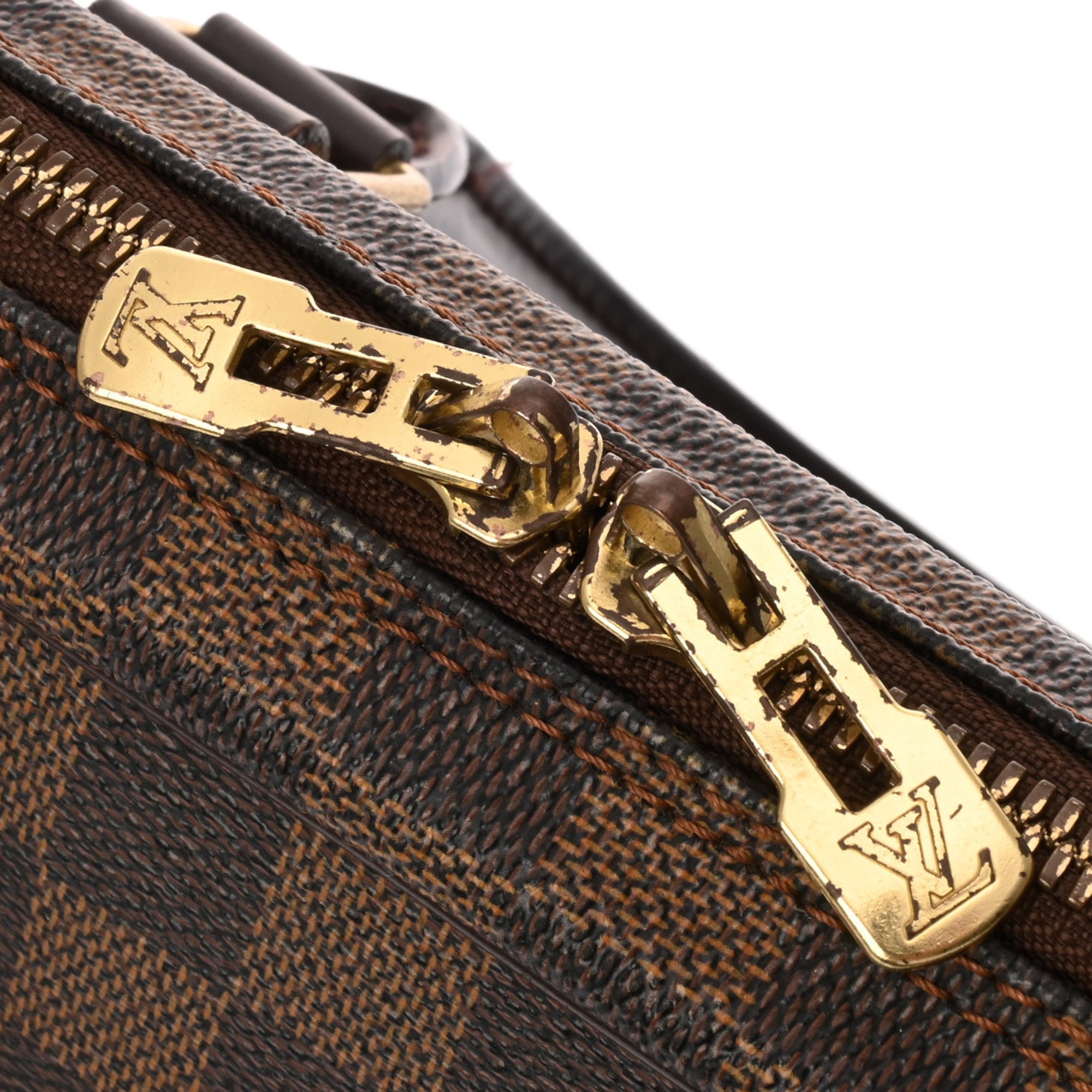 Louis Vuitton Damier Brown Damier Canvas Briefcase (Pre-Owned)