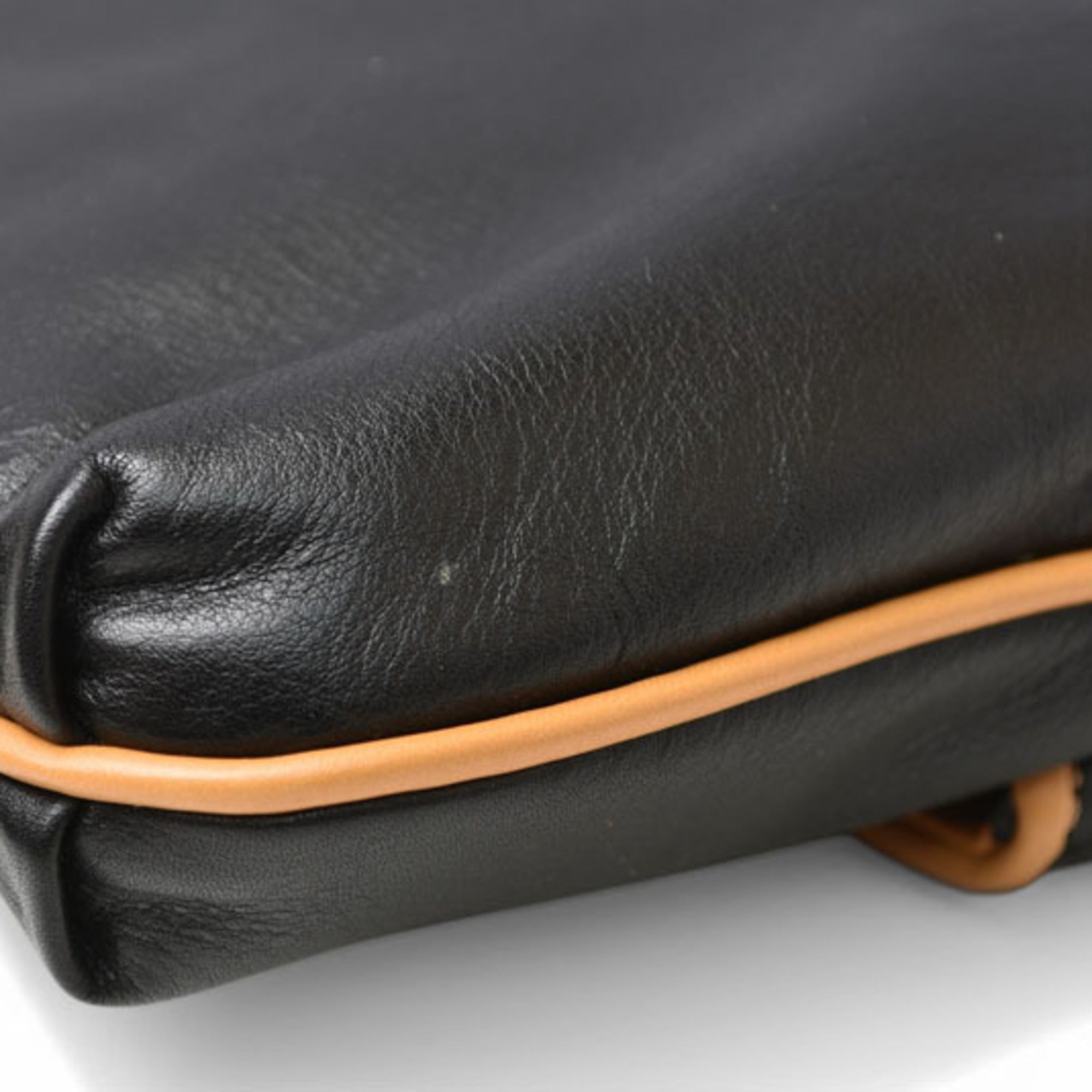 Celine Black Leather Clutch Bag Pouch (Pre-Owned)