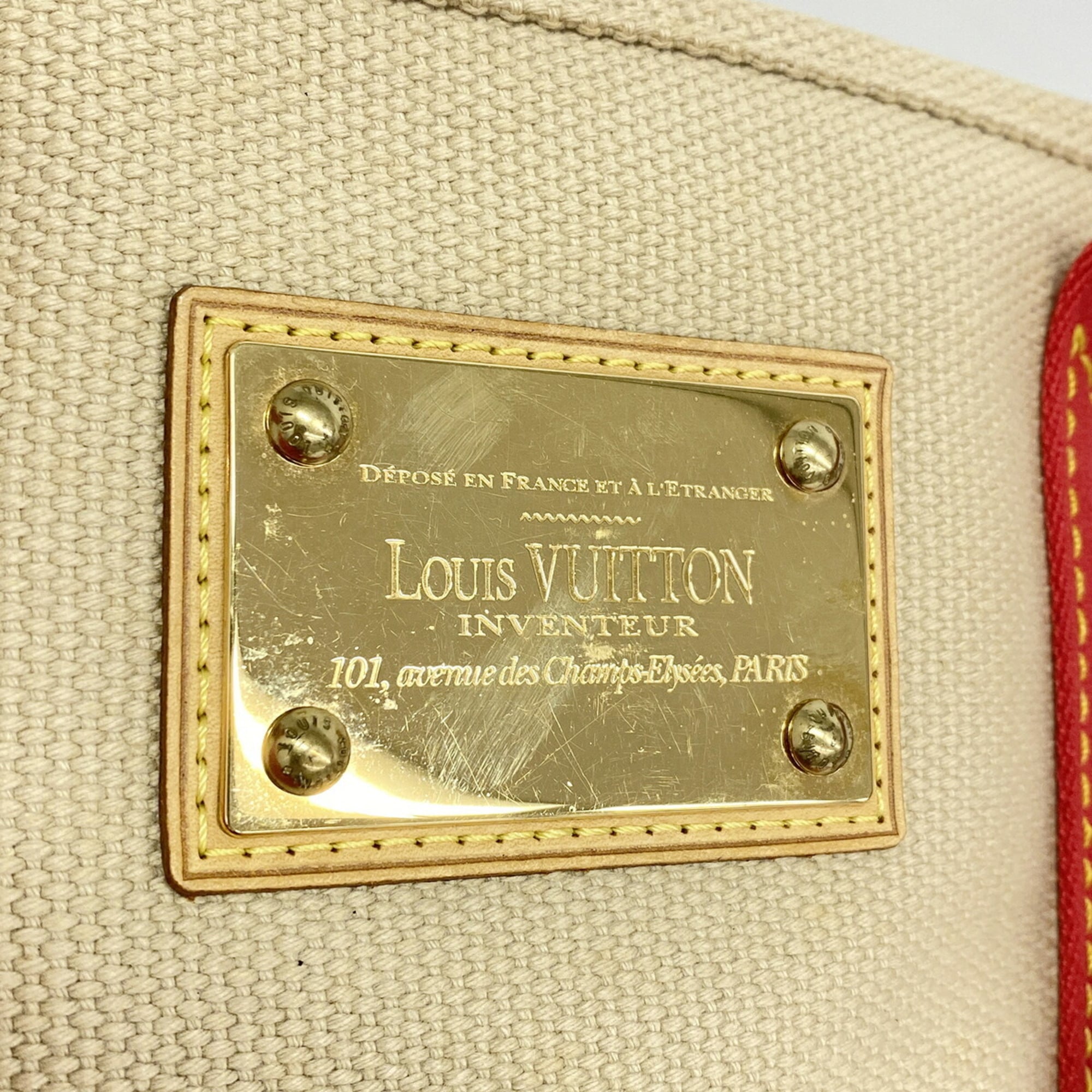 Louis Vuitton Beige Tote Bag (Pre-Owned)