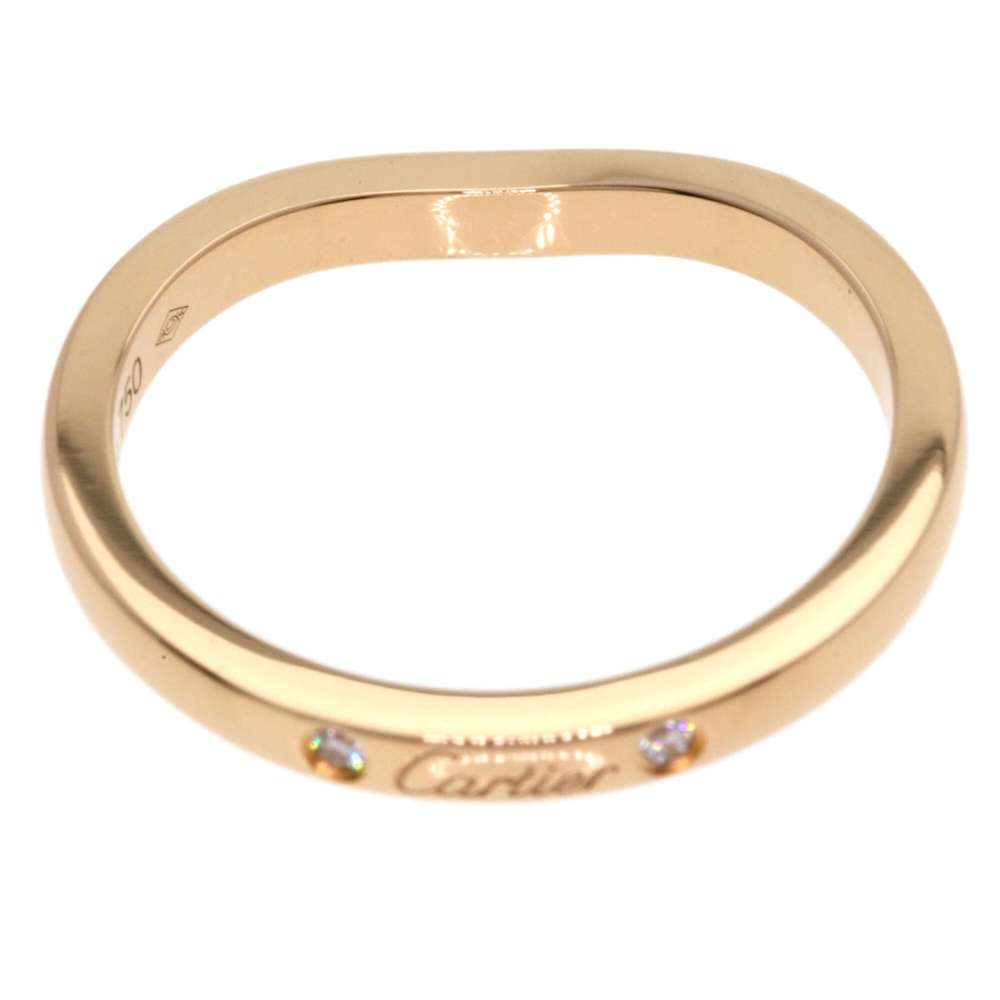 Cartier Pink Gold (18K) Band Ring (Pre-Owned)