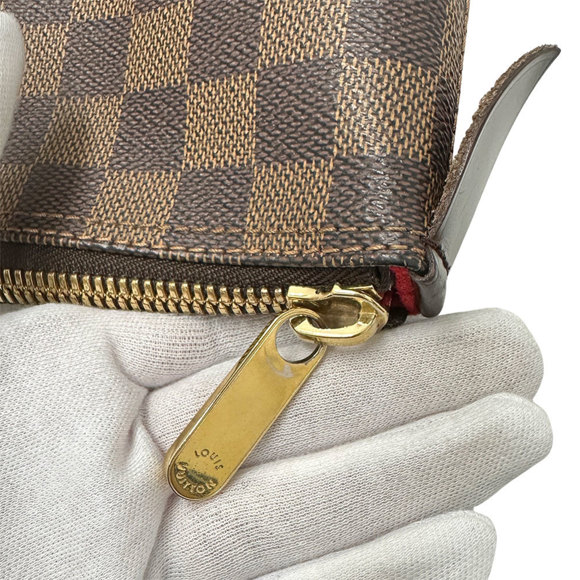 Louis Vuitton Brown Ebene Damier Canvas Handbag Tote Bag (Pre-Owned)
