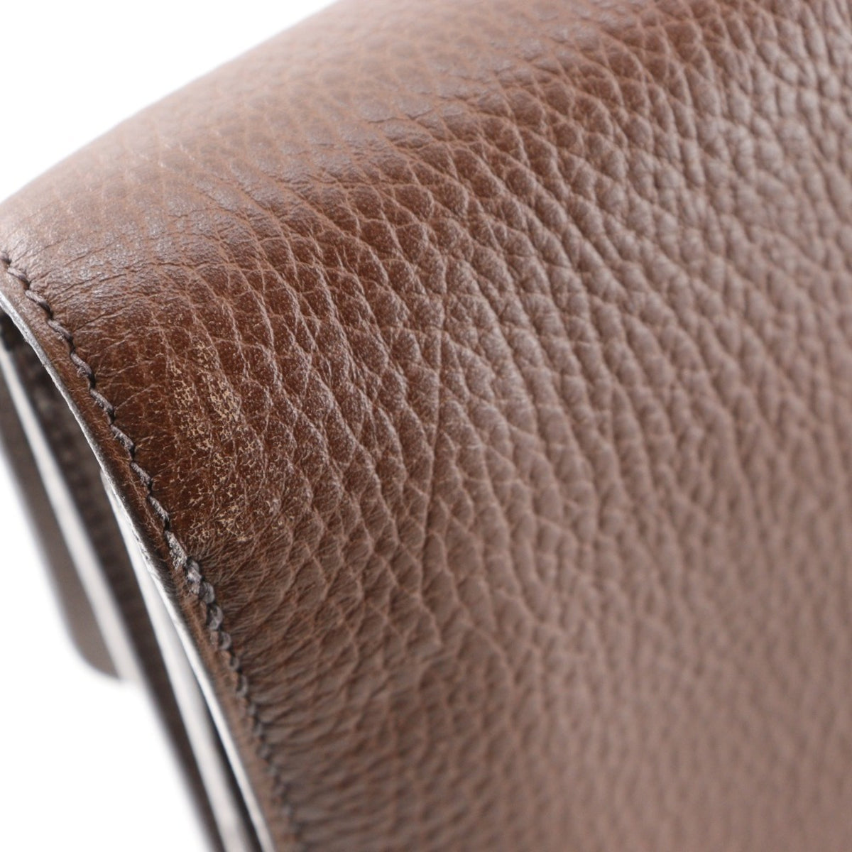 Hermes Sac A Depeche Brown Fjord Leather Briefcase (Pre-Owned)