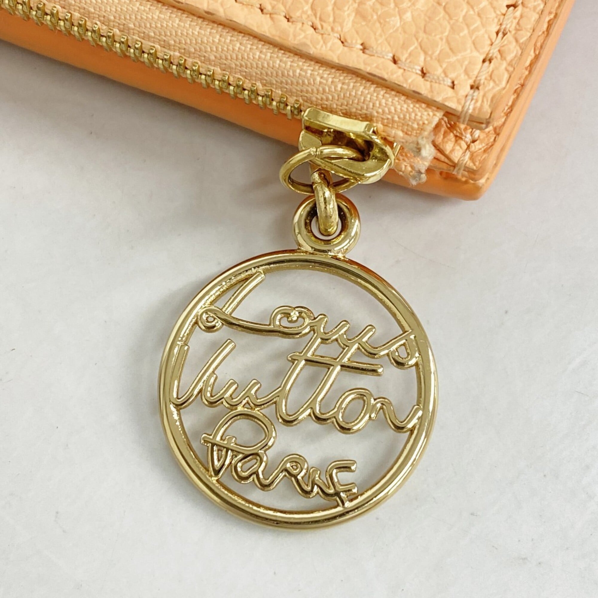 Louis Vuitton Peach Wallet (Bi-Fold) (Pre-Owned)