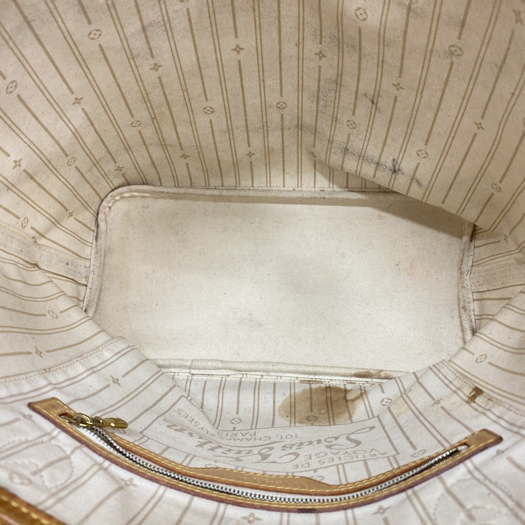 Louis Vuitton White Tote Bag (Pre-Owned)