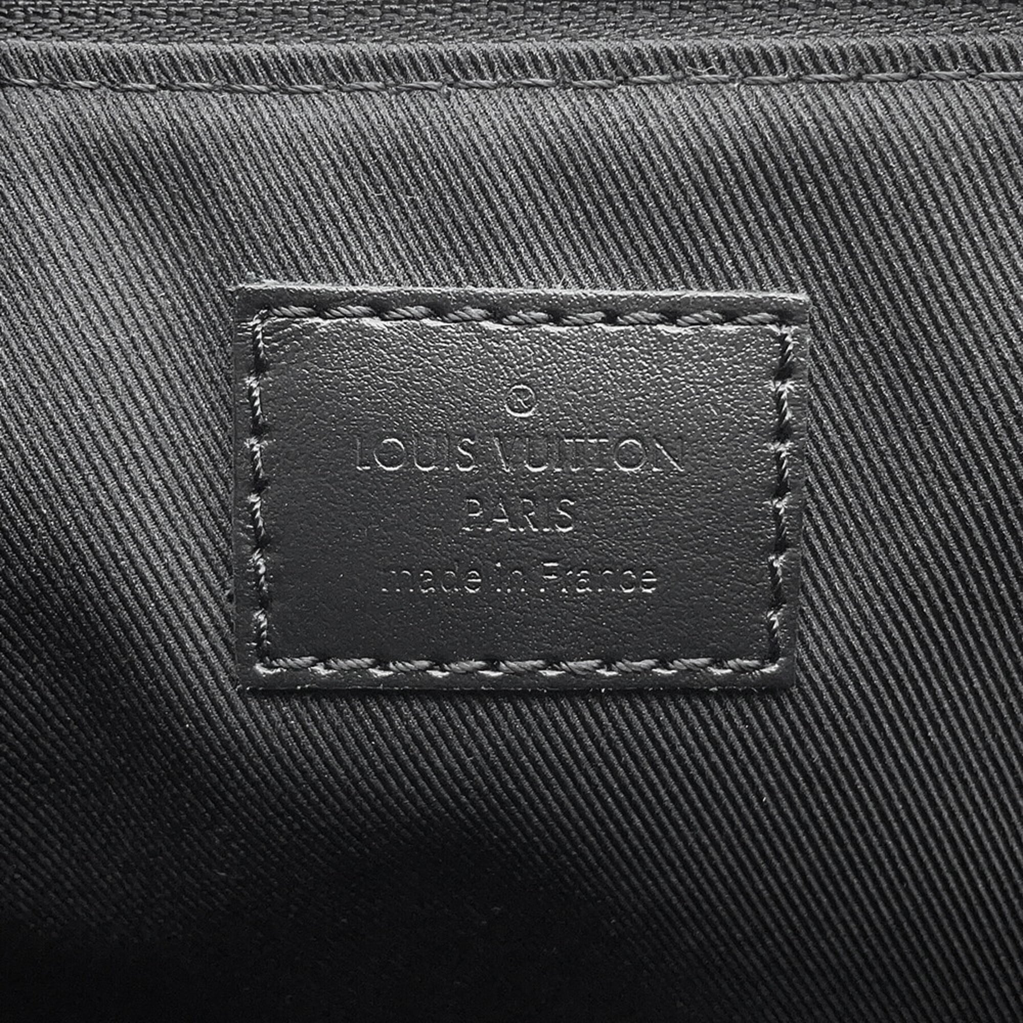 Louis Vuitton Monogram Macassar Black Monogram Macassar Noir Sling Bag (Pre-Owned)