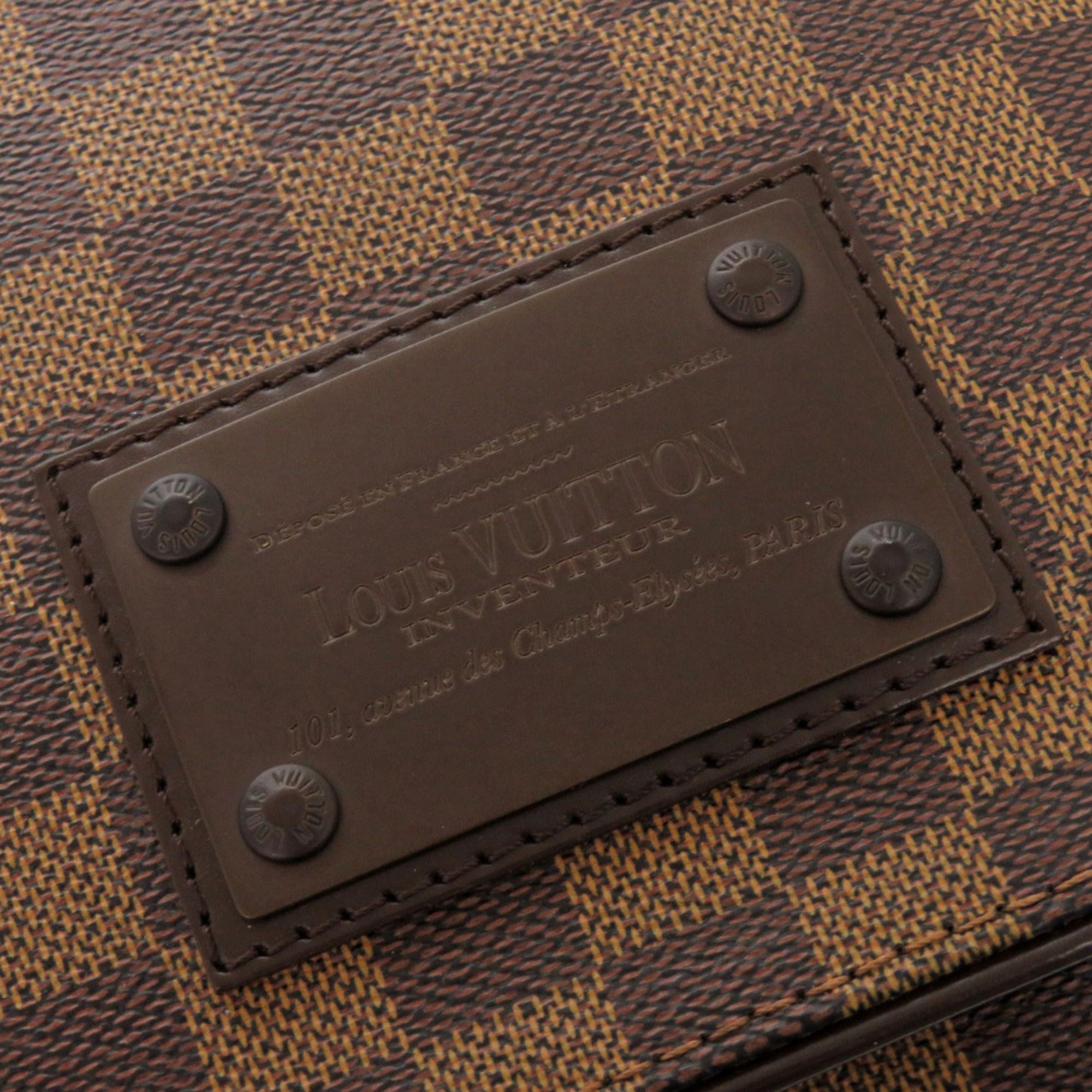 Louis Vuitton Brown Damier Canvas Damier Canvas Shoulder Bag (Pre-Owned)