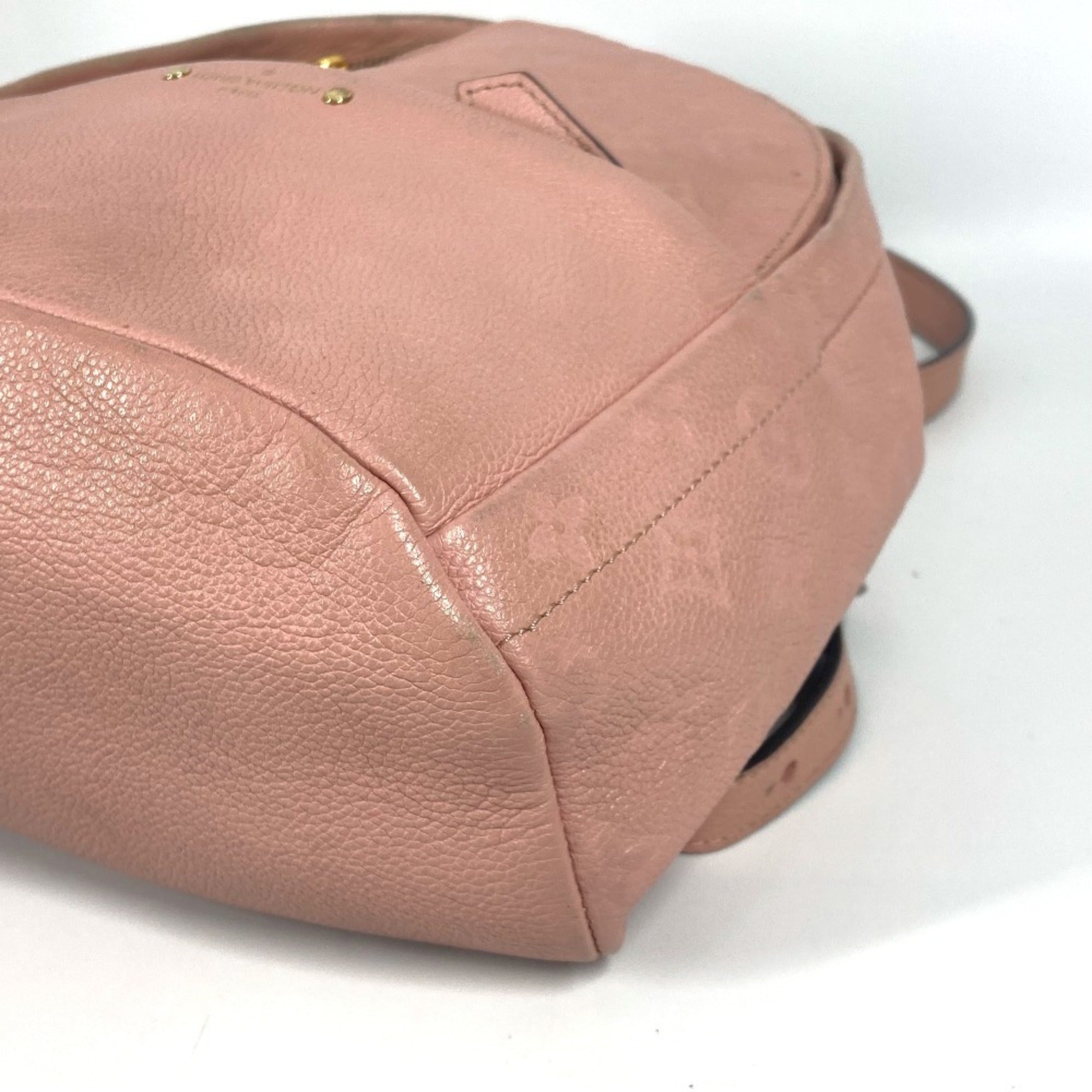 Louis Vuitton Galle Pink Monogram Empreinte Backpack (Pre-Owned)