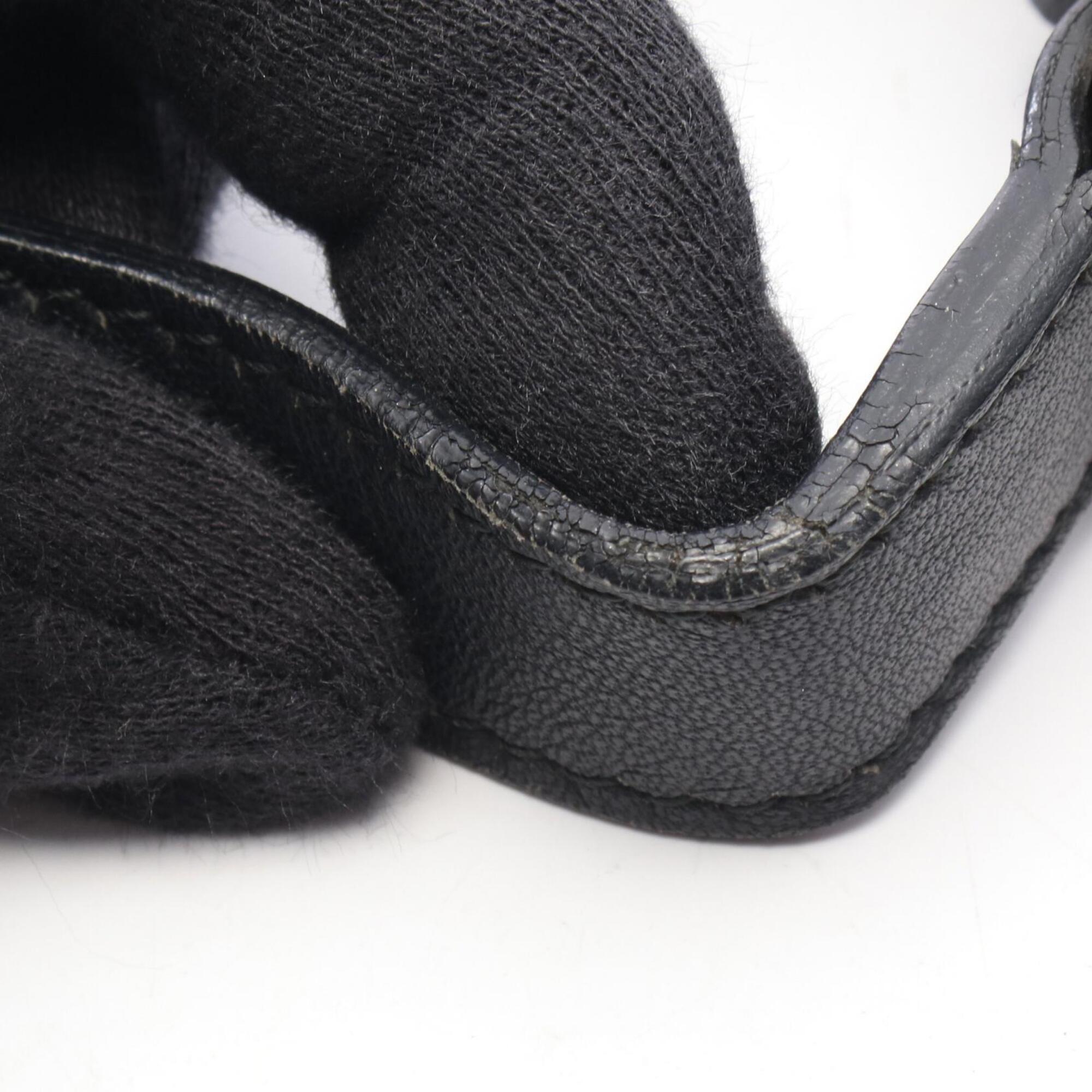 Gucci Black Leather Handbag Shoulder Bag (Pre-Owned)