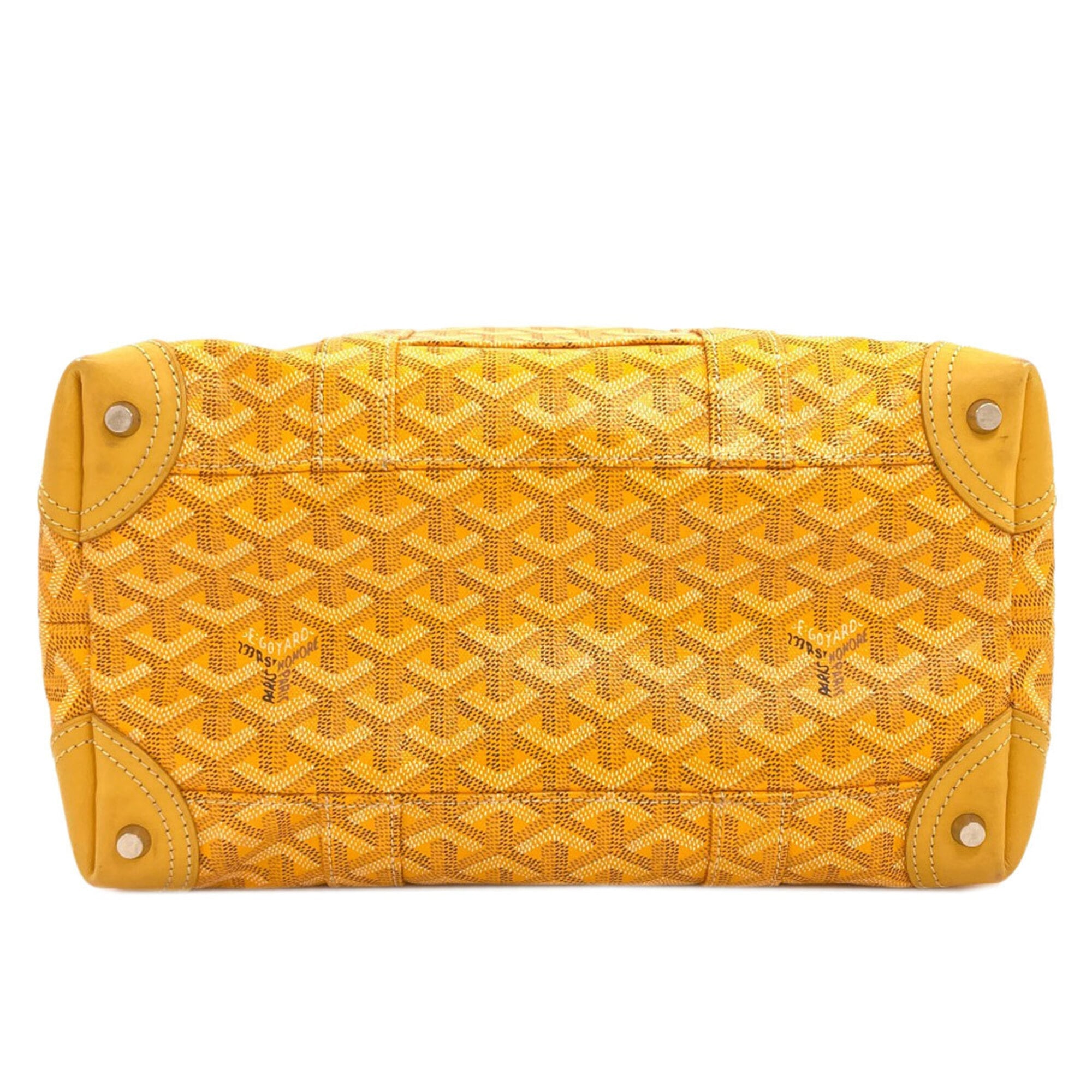 Goyard Yellow Pvc Boston Bag (Pre-Owned)