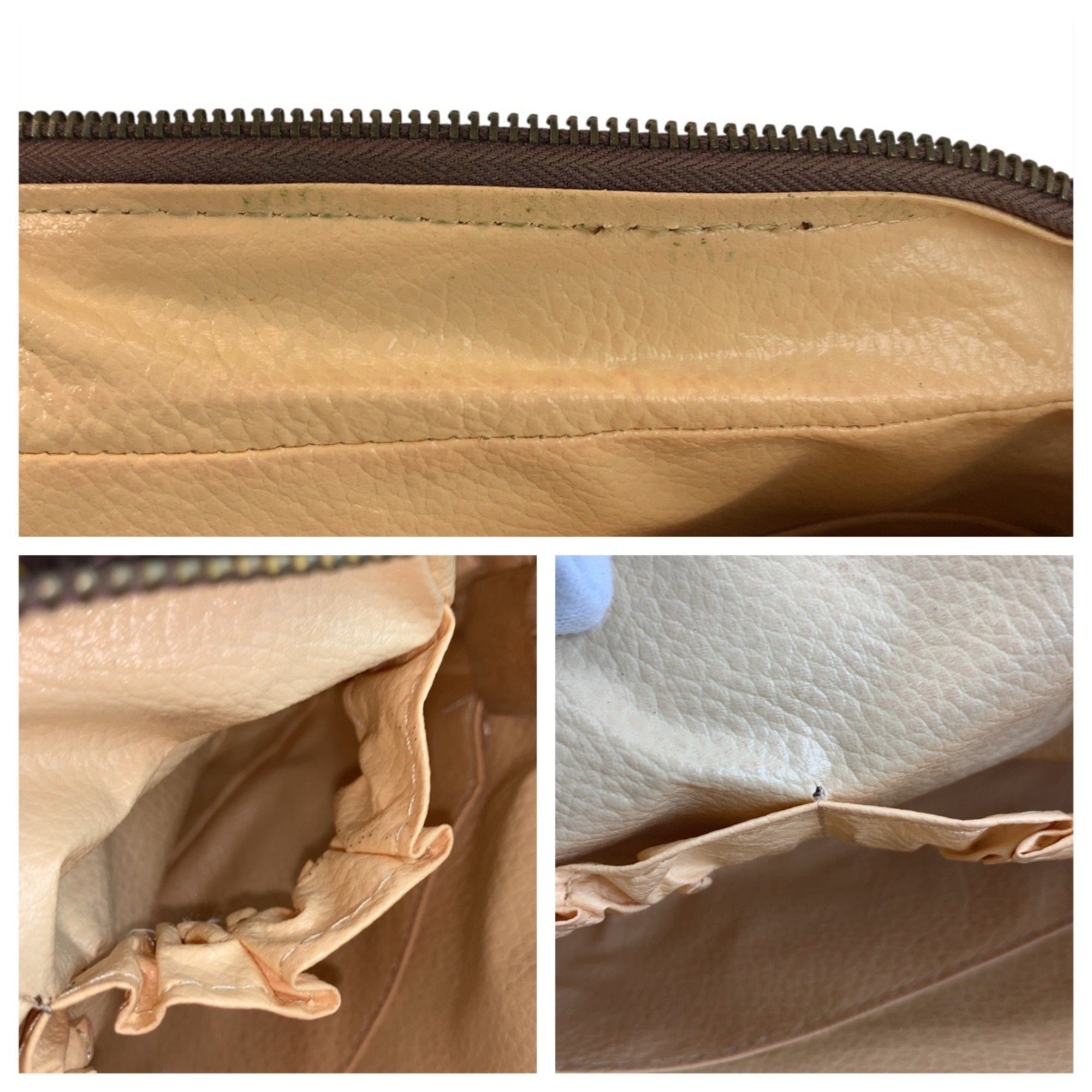 Louis Vuitton Brown Pvc Pouch (Pre-Owned)