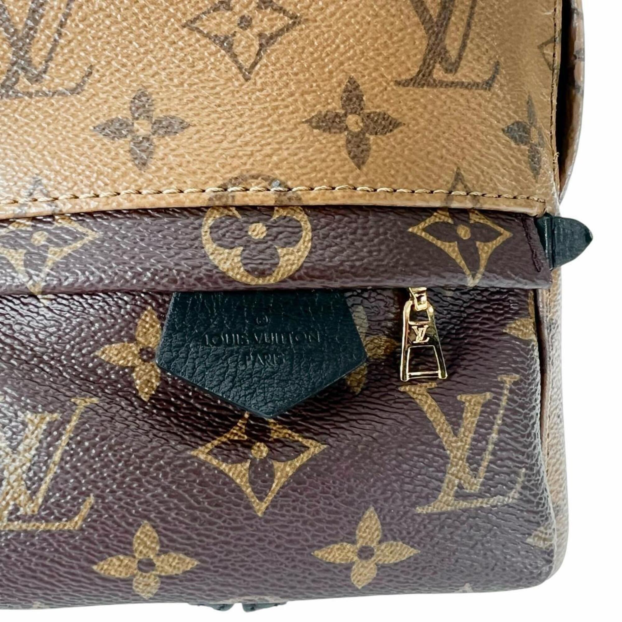 Louis Vuitton Brown Leather Backpack (Pre-Owned)