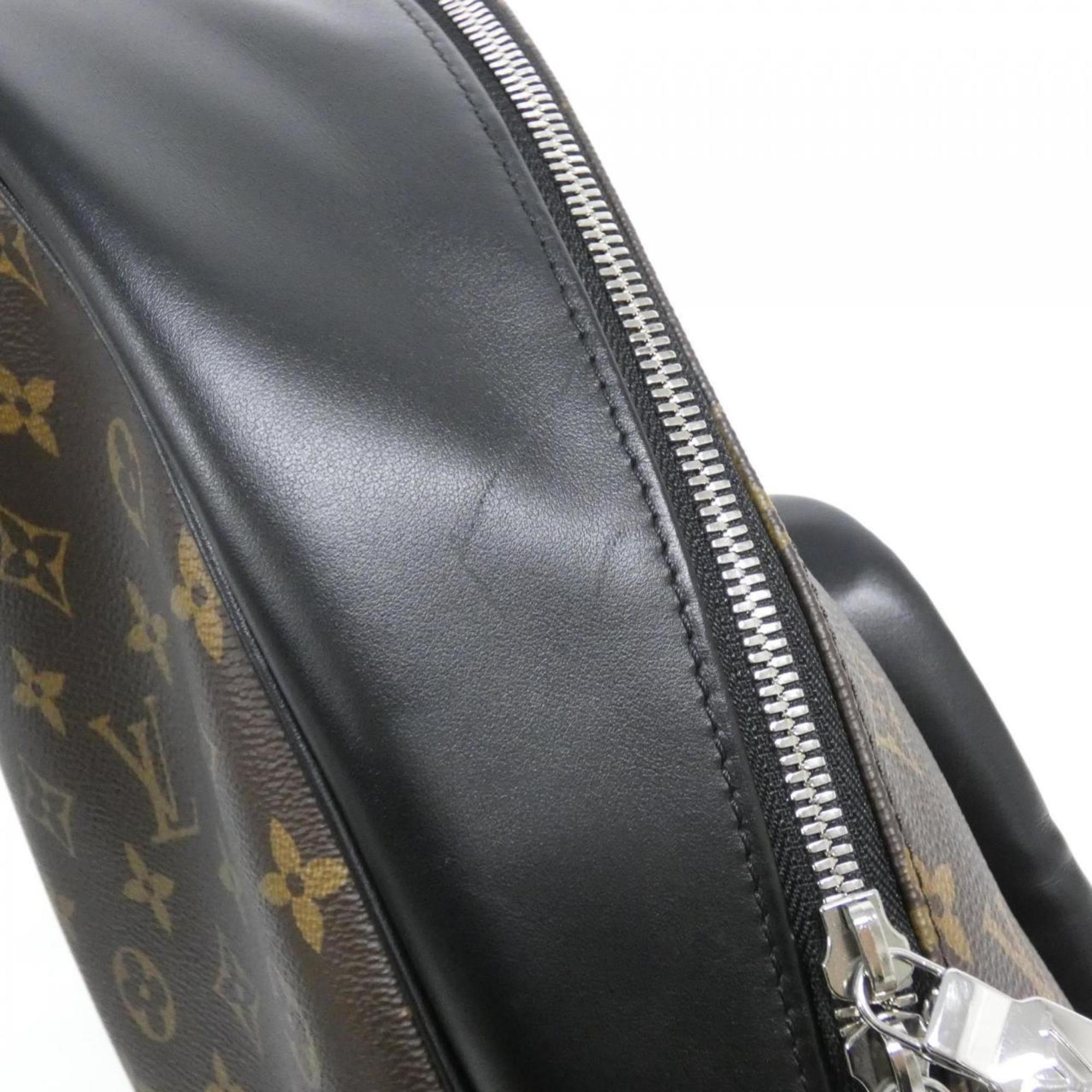 Louis Vuitton Brown Coated Canvas Backpack (Pre-Owned)