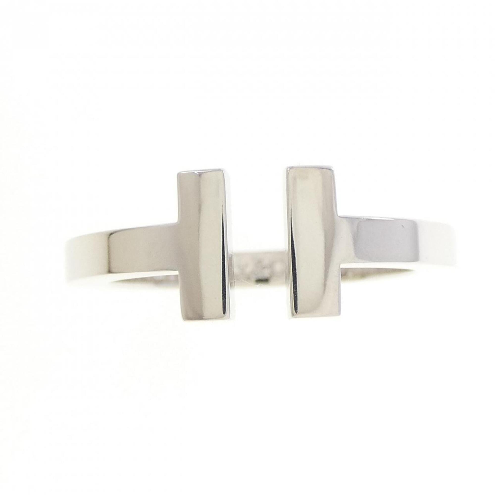 Tiffany White Gold (18K) Band Ring (Pre-Owned)