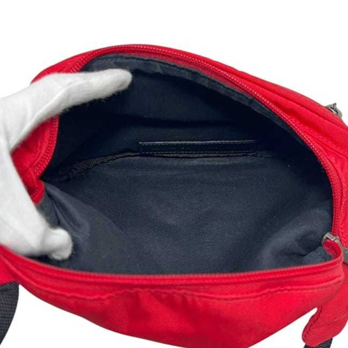 Balenciaga Red Color Canvas Sling Bag (Pre-Owned)