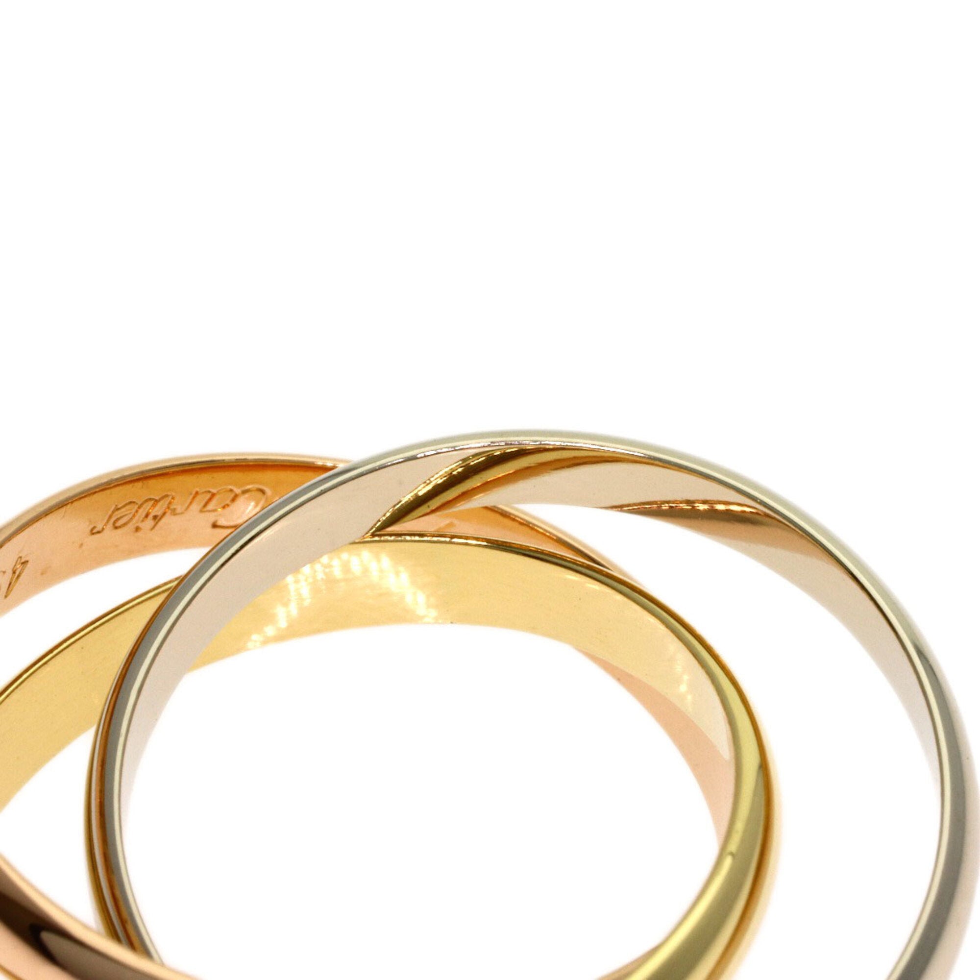 Cartier Yellow Gold (18K) Pink Gold (18K) White Gold (18K) Band Ring (Pre-Owned)