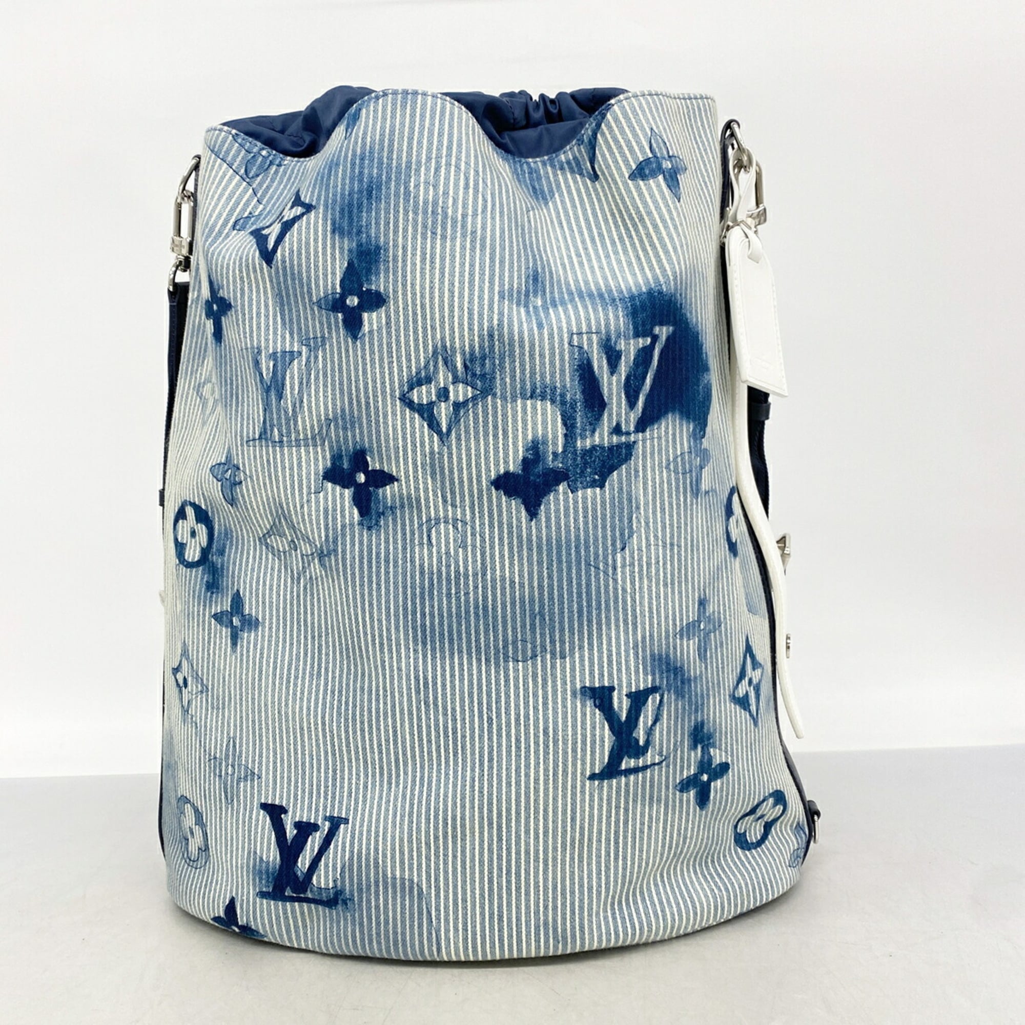 Louis Vuitton Blue Shoulder Bag (Pre-Owned)