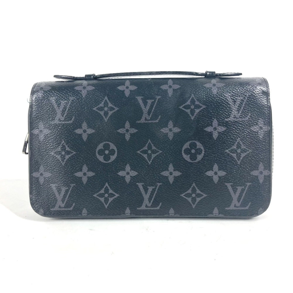 Louis Vuitton Monogram Eclipse Black Monogram Eclipse Long Wallet (Bi-Fold) (Pre-Owned)