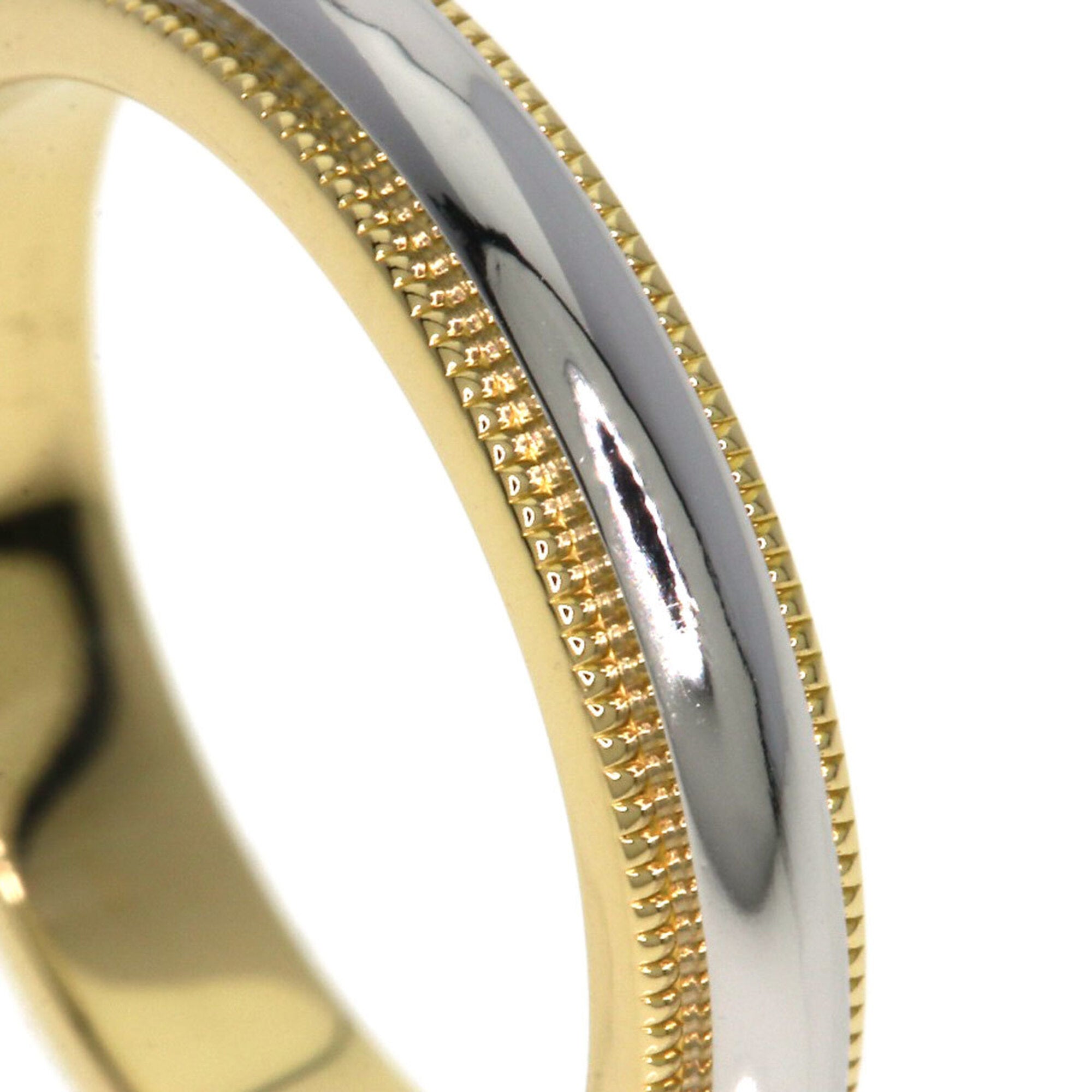 Tiffany Yellow Gold (18K) Platinum 950 Band Ring (Pre-Owned)