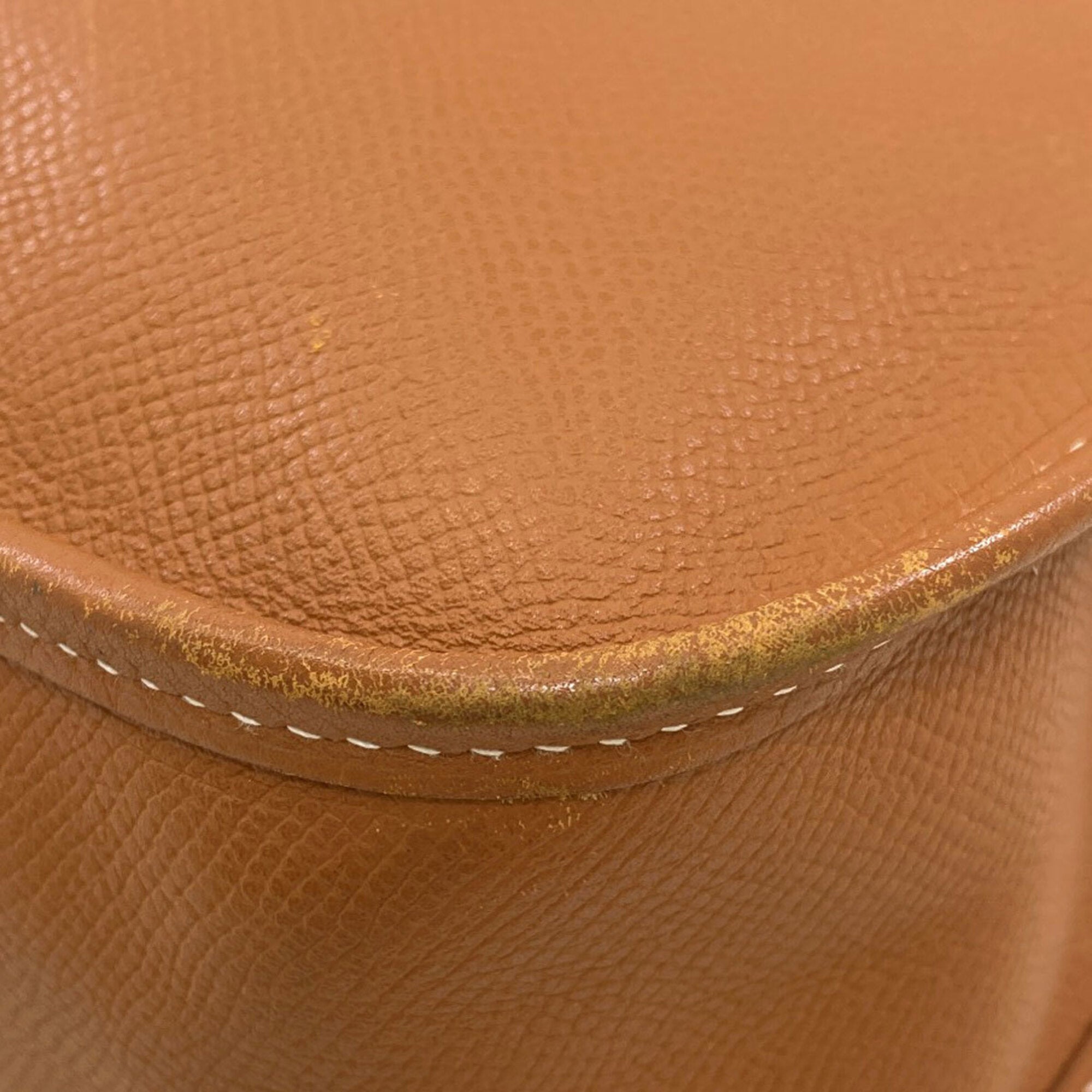 Hermes Vespa Brown Epsom Leather Shoulder Bag (Pre-Owned)