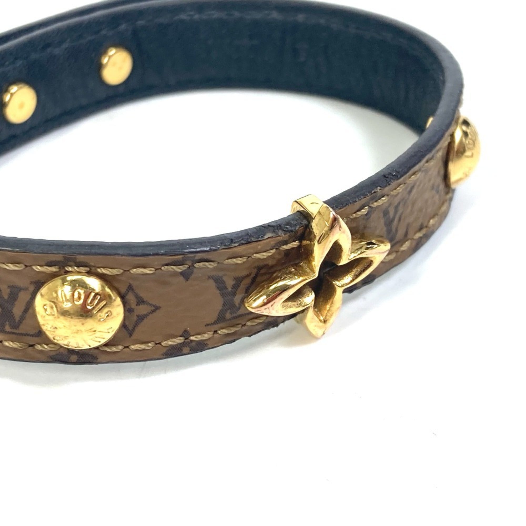 Louis Vuitton Monogram Brown Monogram Charm Bracelet (Pre-Owned)