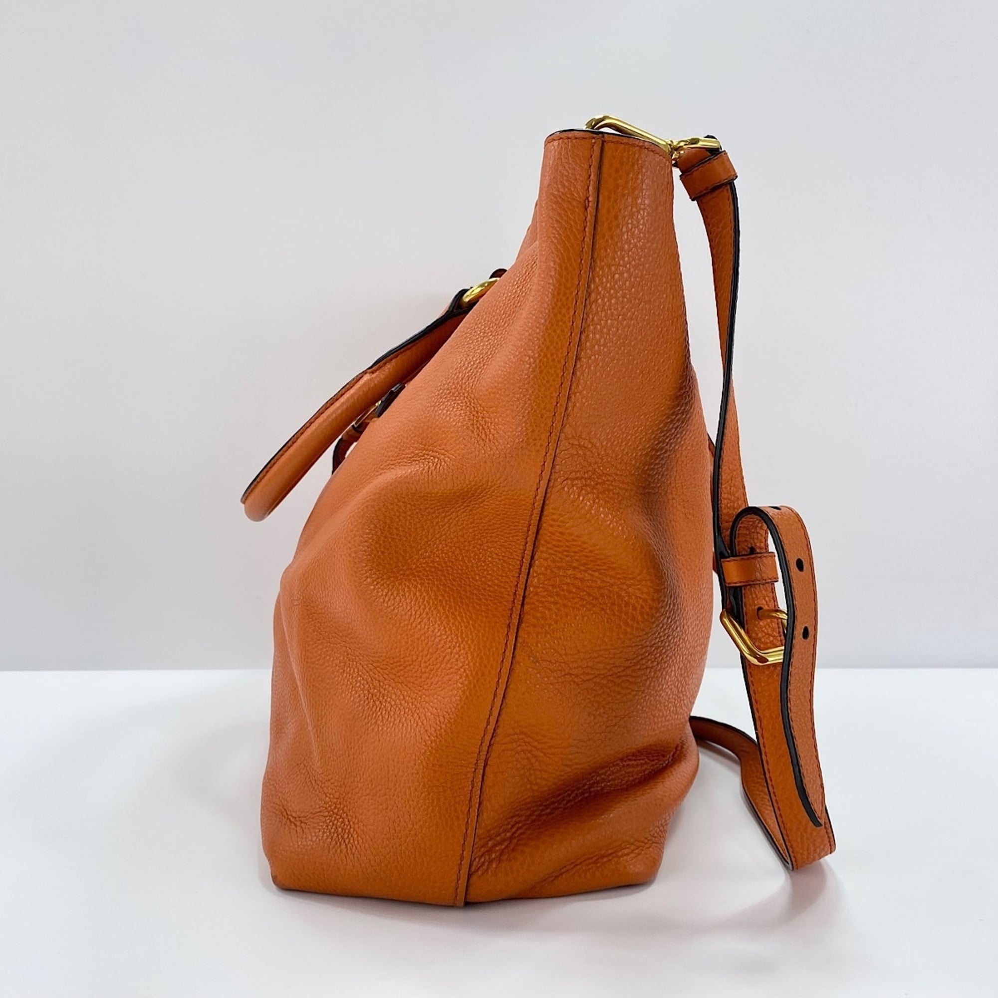 Prada Orange Tote Bag (Pre-Owned)
