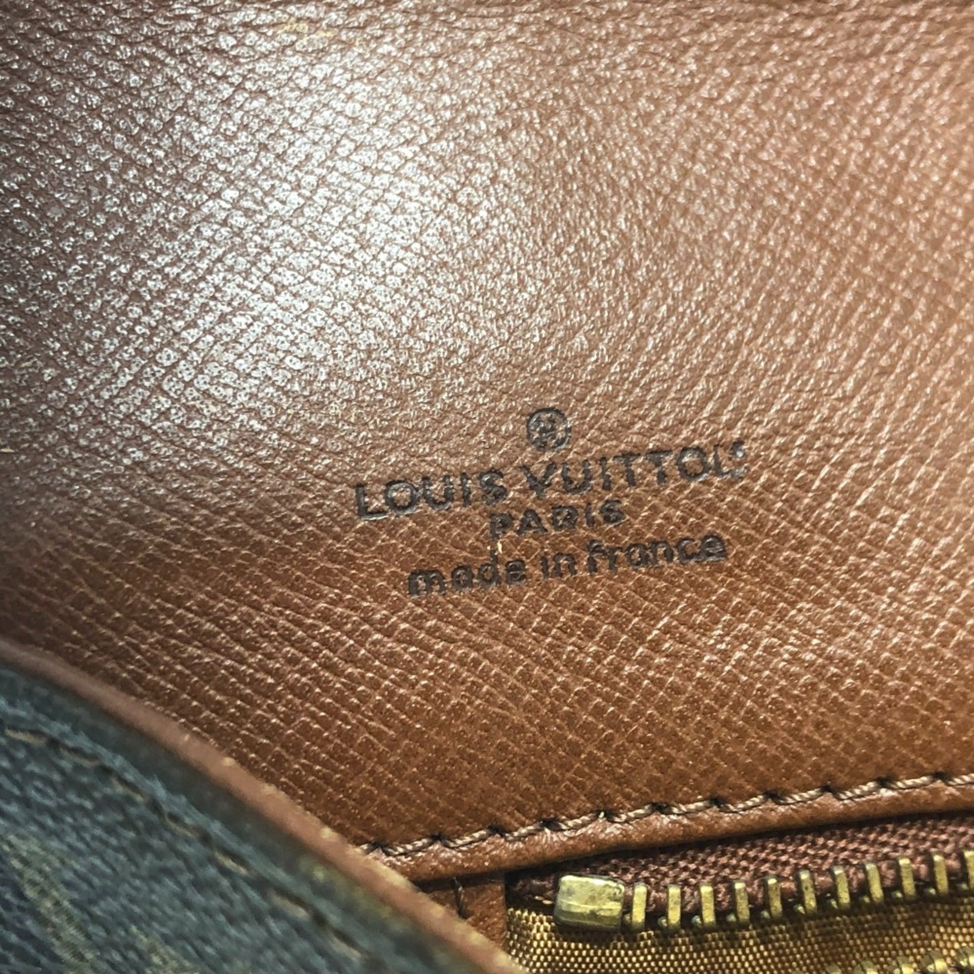Louis Vuitton Brown Monogram Clutch Bag Pochette Pouch (Pre-Owned)