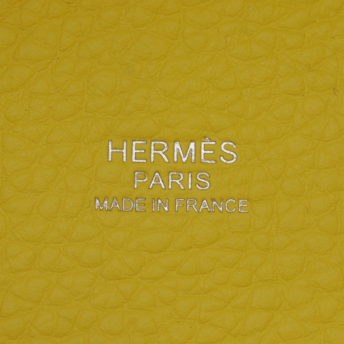 Hermes Taurillon Clemence Leather Handbag (Pre-Owned)