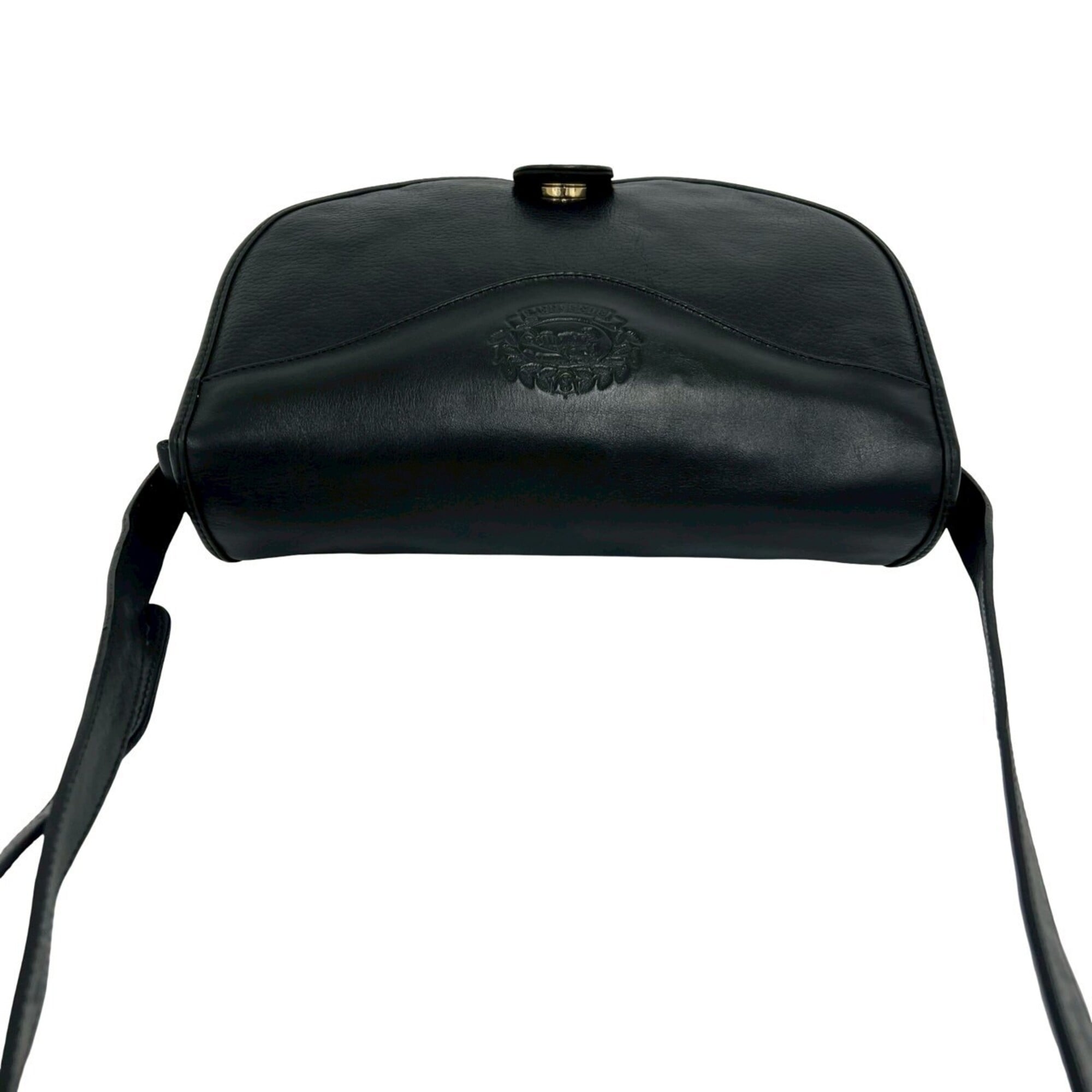 Burberry Black Leather Shoulder Bag (Pre-Owned)