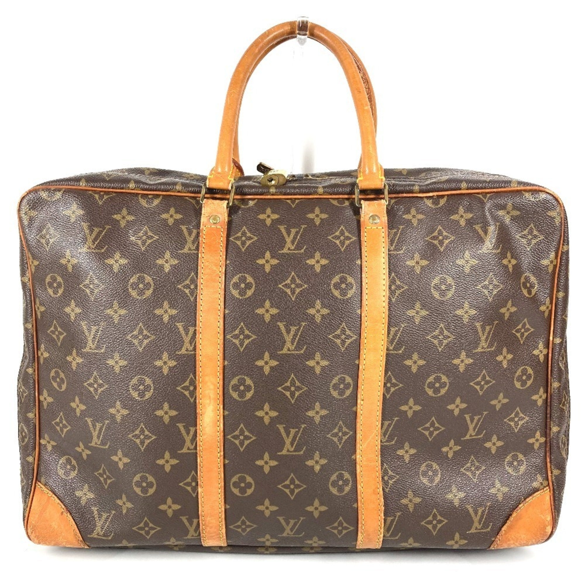 Louis Vuitton Brown Galle Monogram Monogram Boston Bag Shoulder Bag (Pre-Owned)