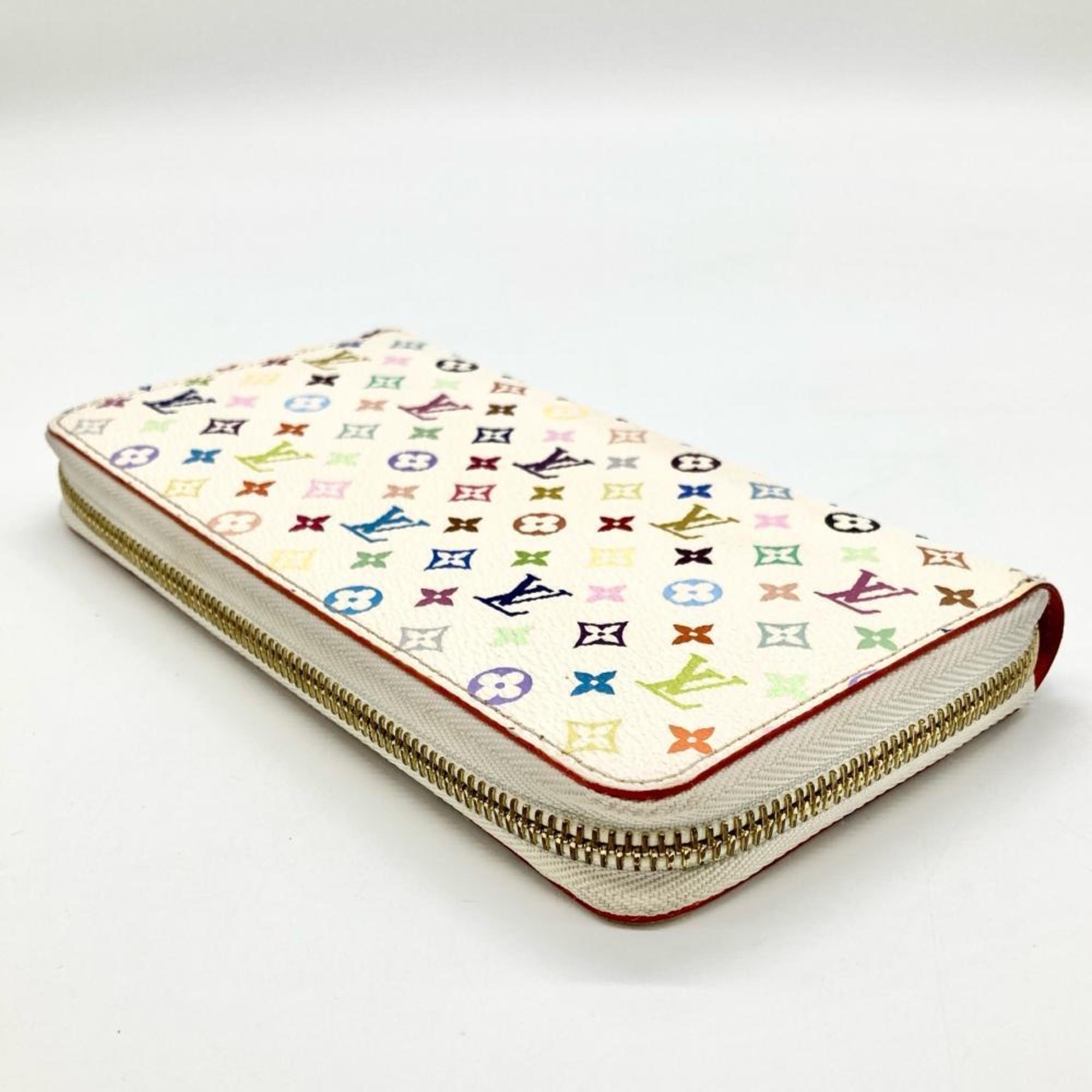 Louis Vuitton Blanc Monogram Multicolore Coin Purse/Coin Case (Pre-Owned)