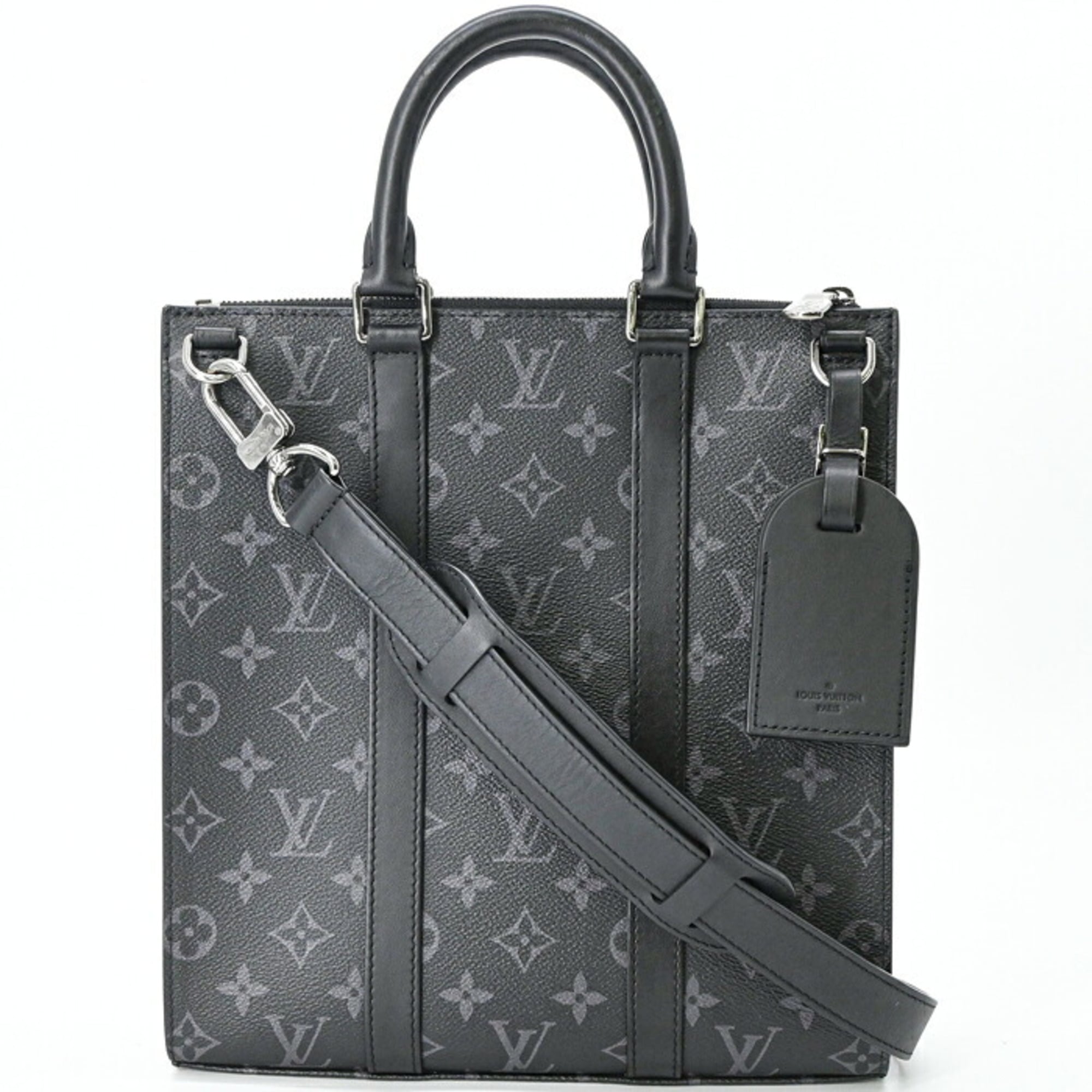 Louis Vuitton Black Monogram Eclipse Noir Monogram Eclipse Handbag (Pre-Owned)