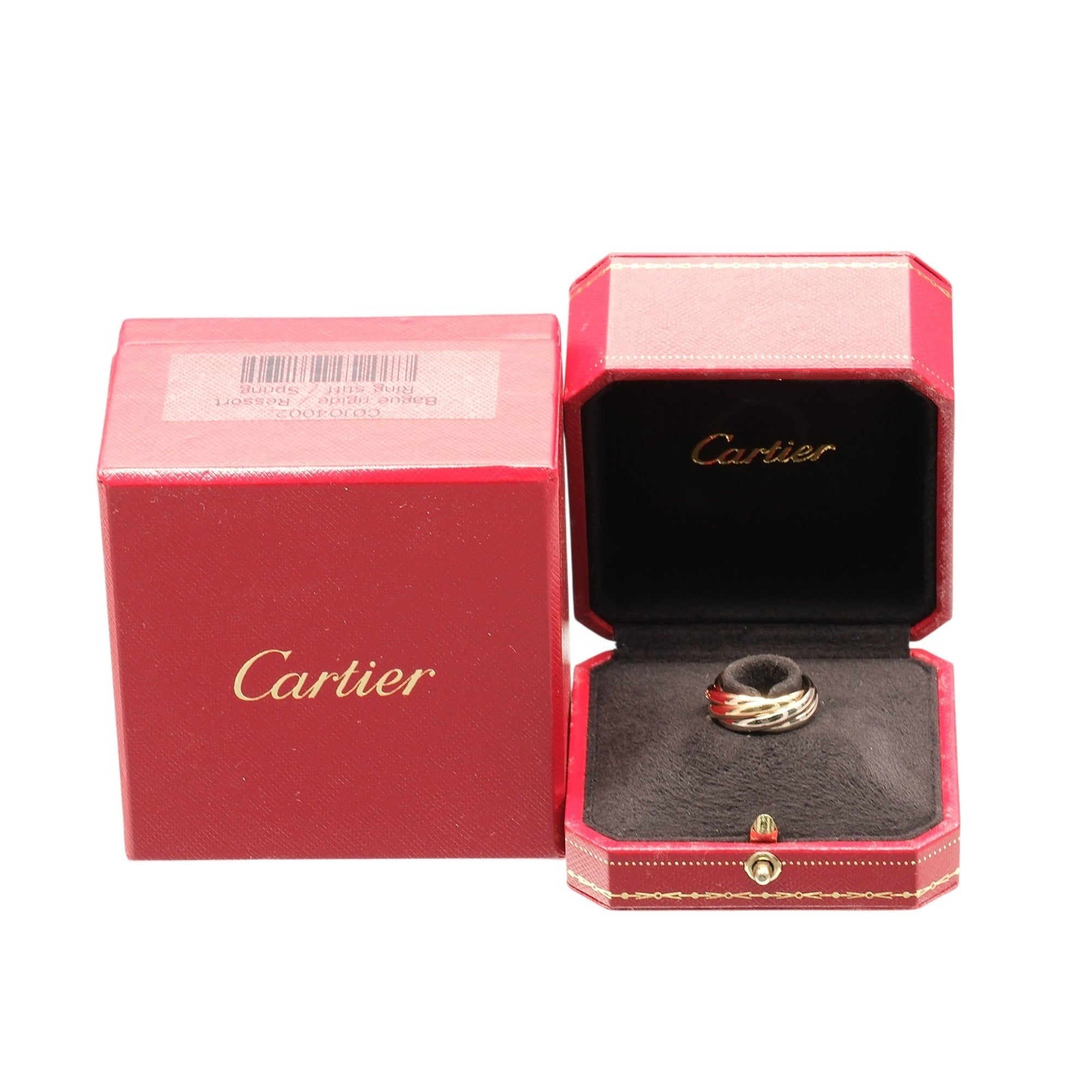 Cartier Yellow Gold (18K) Pink Gold (18K) White Gold (18K) Band Ring (Pre-Owned)