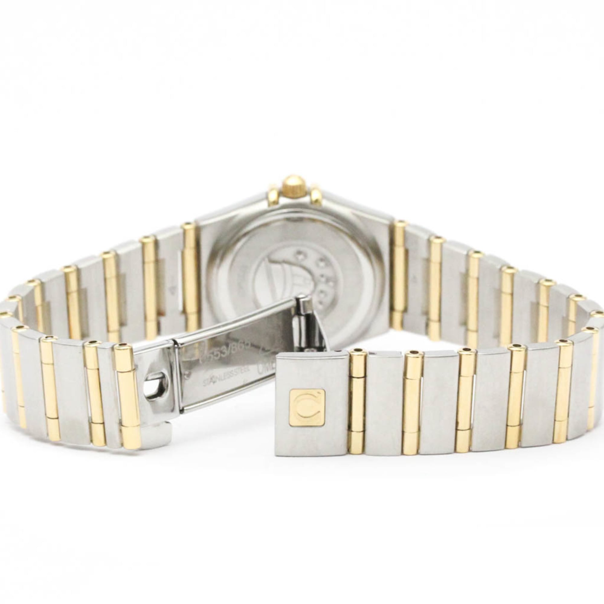 Omega Constellation Quartz Watch Stainless Steel And Yellow Gold Watch (Pre-Owned)