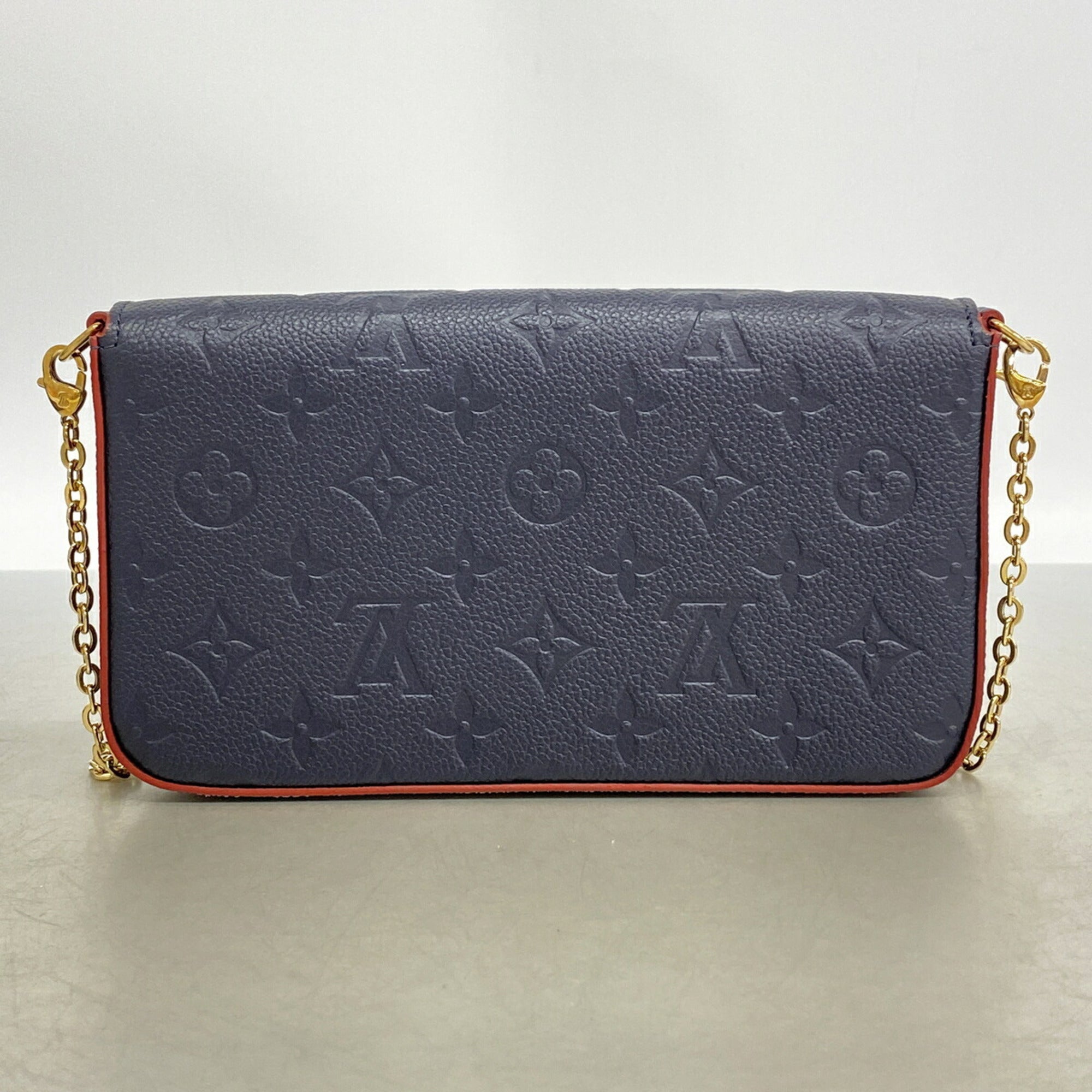 Louis Vuitton Marine Rouge Chain/Shoulder Wallet (Pre-Owned)