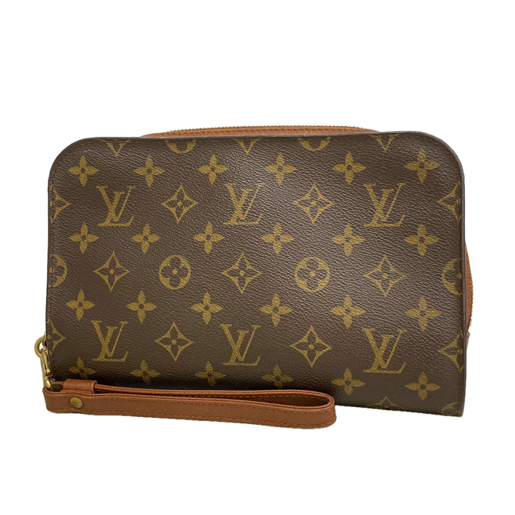 Louis Vuitton Brown Clutch Bag (Pre-Owned)