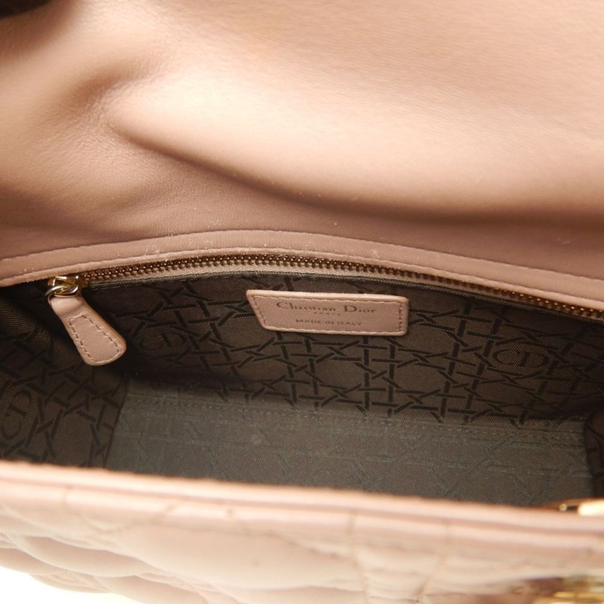 Christian Dior Pink Leather Handbag (Pre-Owned)