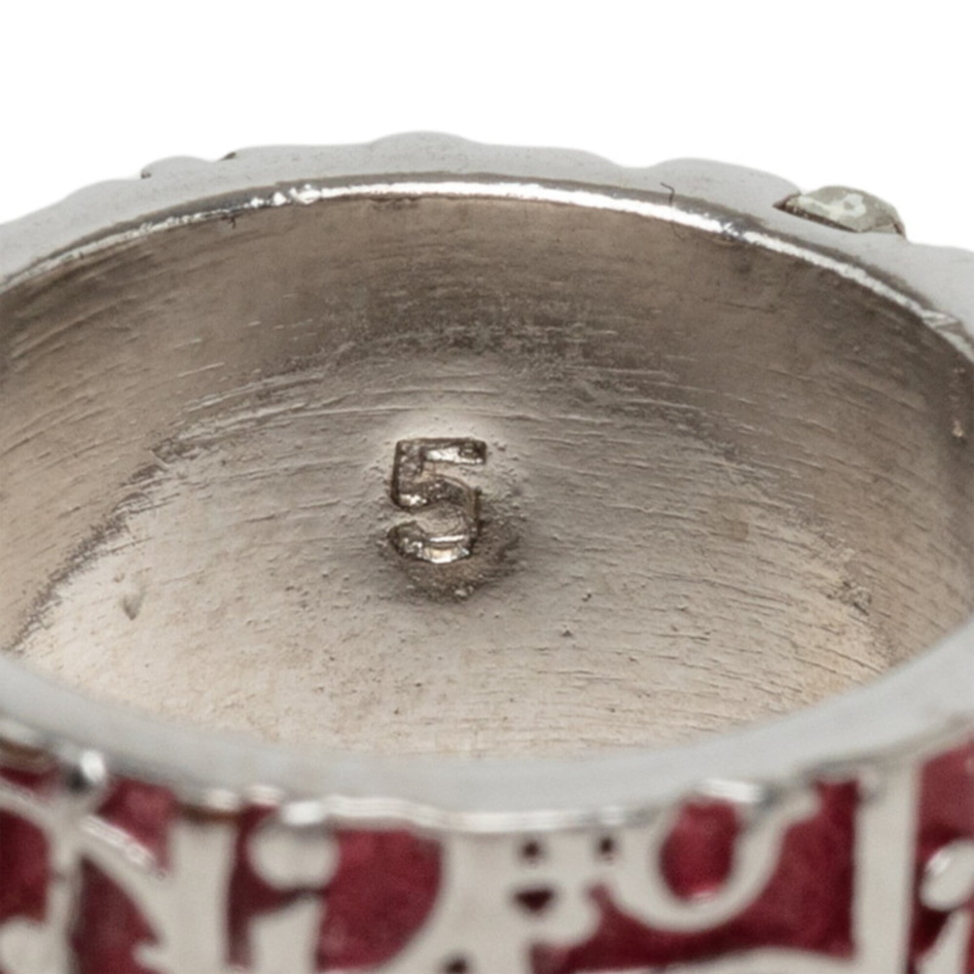 Christian Dior Metal Band Ring (Pre-Owned)