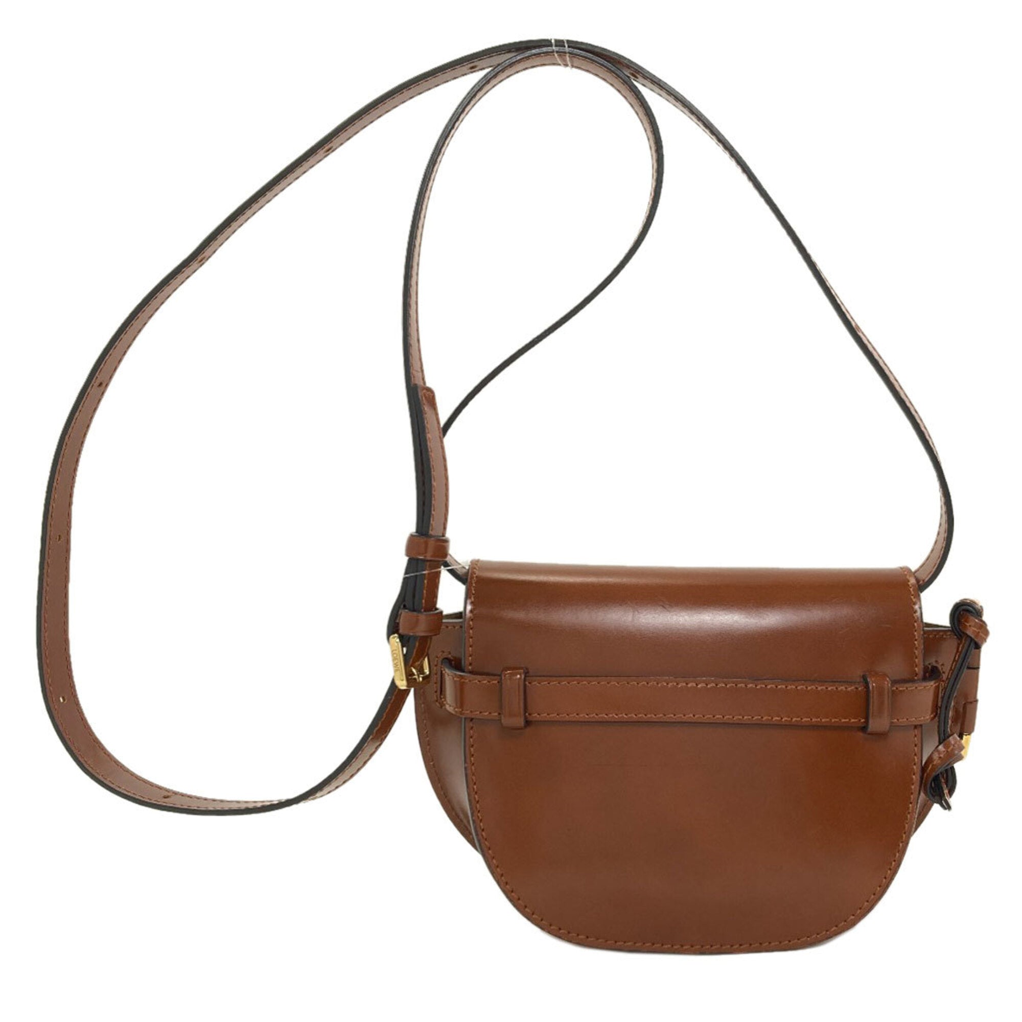 Loewe Brown Leather Shoulder Bag (Pre-Owned)
