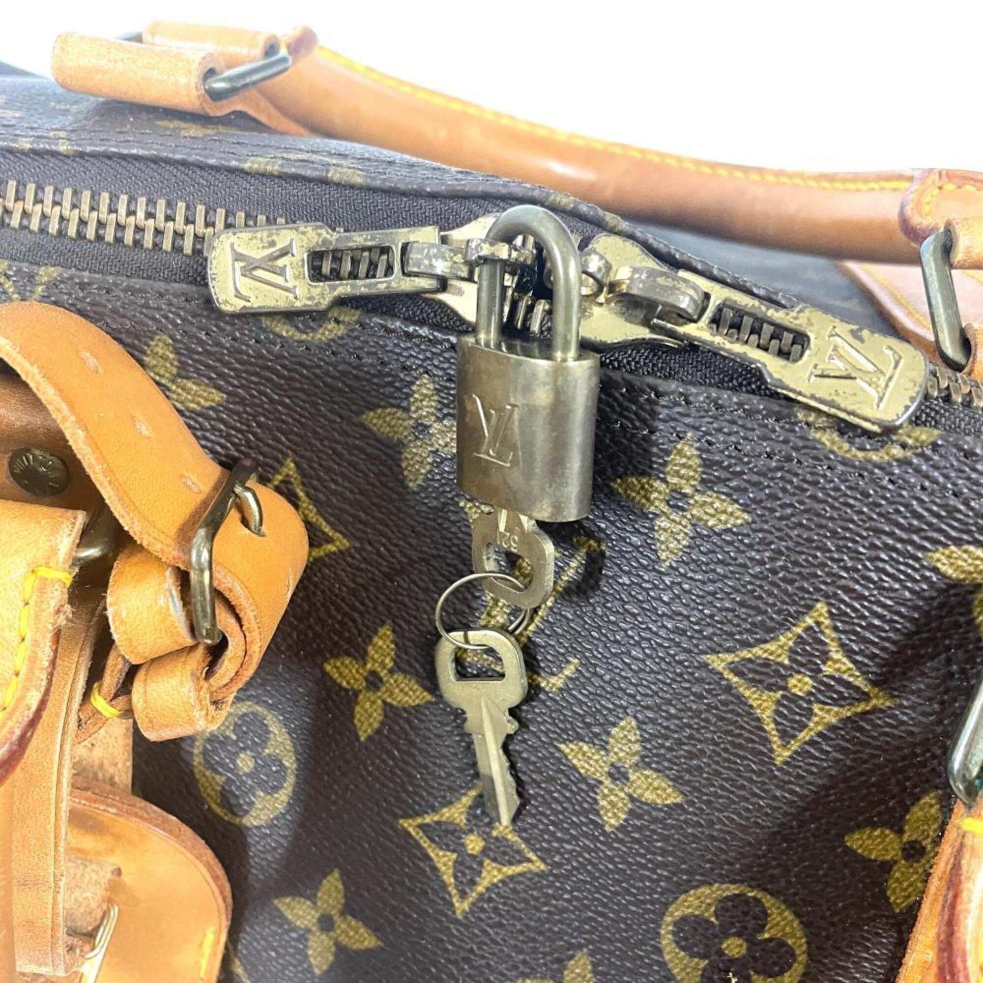 Louis Vuitton Brown Monogram Monogram Boston Bag (Pre-Owned)