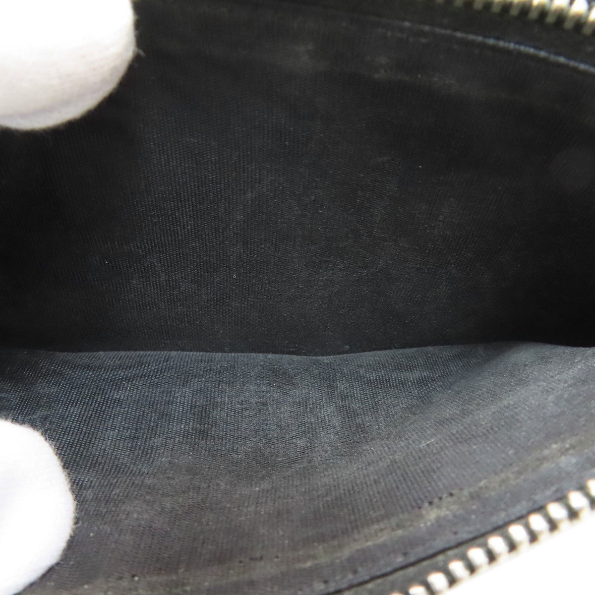 Yves Saint Laurent Black Leather Long Wallet (Bi-Fold) (Pre-Owned)