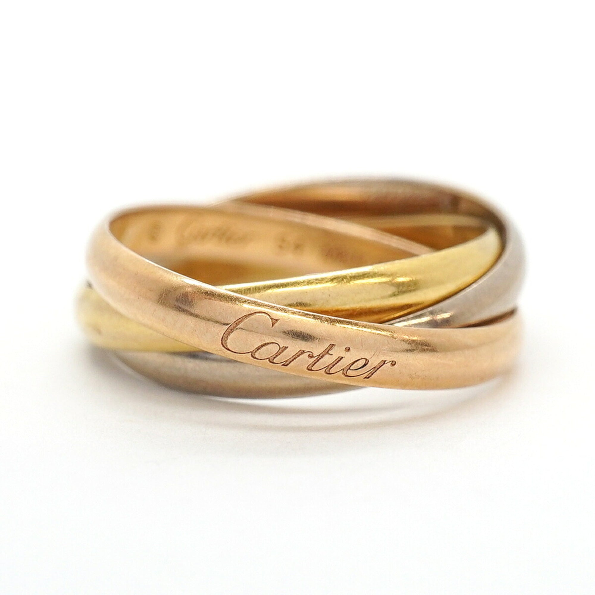 Cartier Yellow Gold (18K) Pink Gold (18K) White Gold (18K) Band Ring (Pre-Owned)