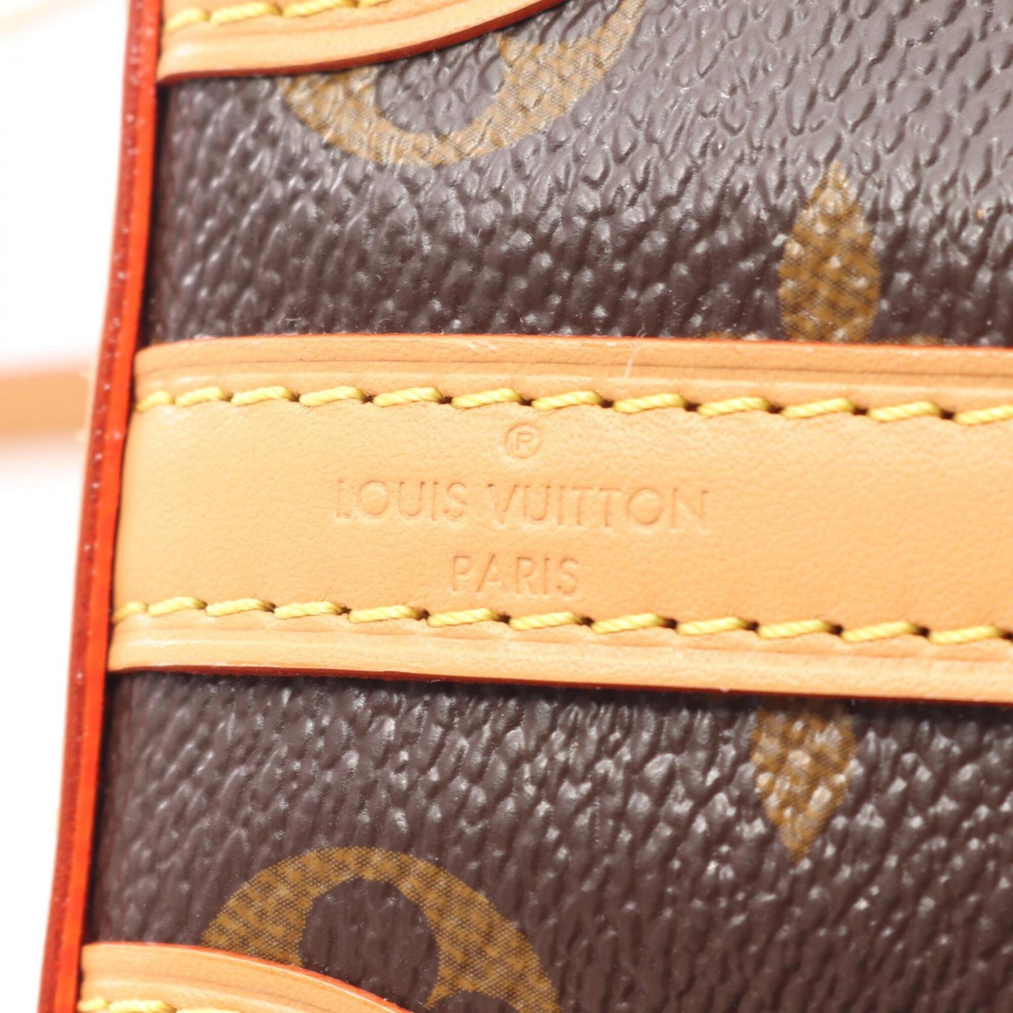 Louis Vuitton Brown Monogram Monogram Leather Handbag Shoulder Bag (Pre-Owned)