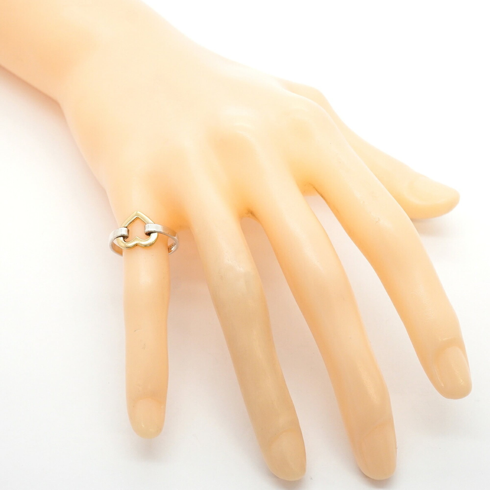 Tiffany Yellow Gold (18K) Silver 925 Band Ring (Pre-Owned)