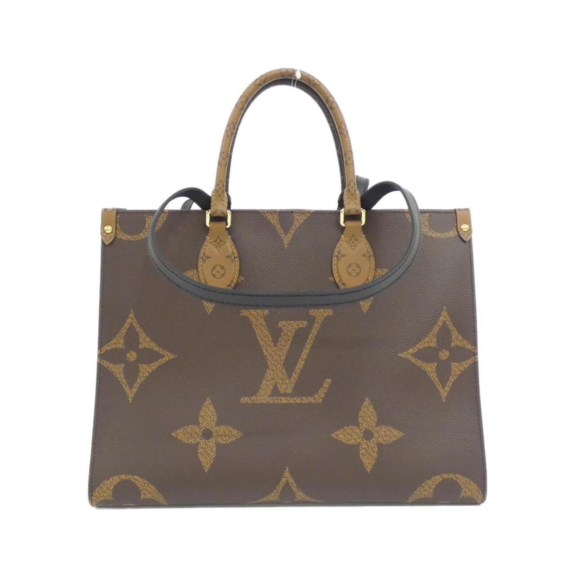 Louis Vuitton Monogram Marron Coated Canvas Handbag (Pre-Owned)