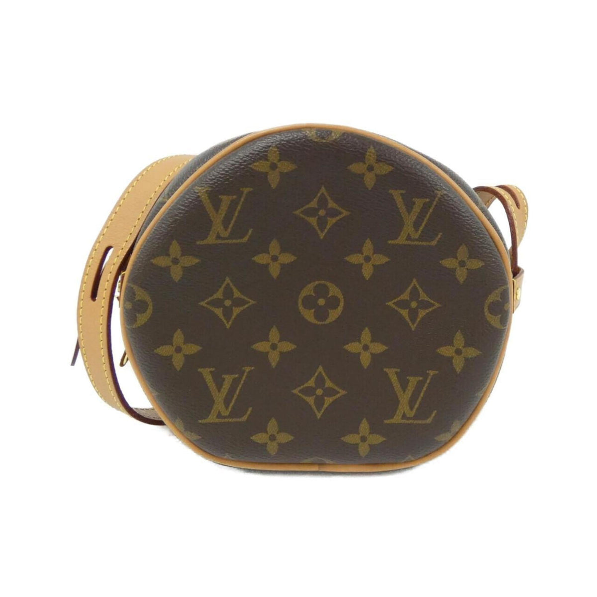 Louis Vuitton Marron Coated Canvas Shoulder Bag (Pre-Owned)